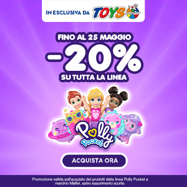 -20% SU TUTTA LA LINEA POLLY POCKET