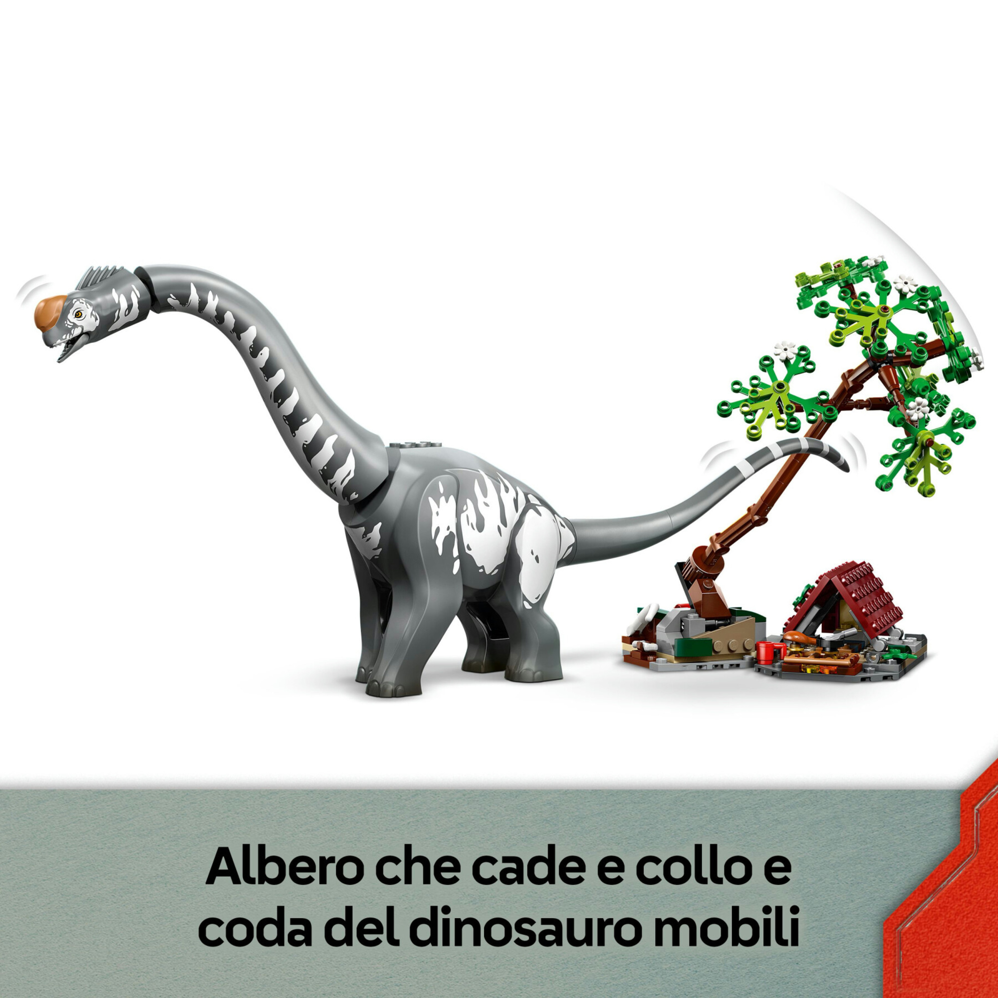 Lego jurassic world – 76973 – raptor e titanosauro in fuga - Jurassic World, LEGO JURASSIC WORLD, Lego
