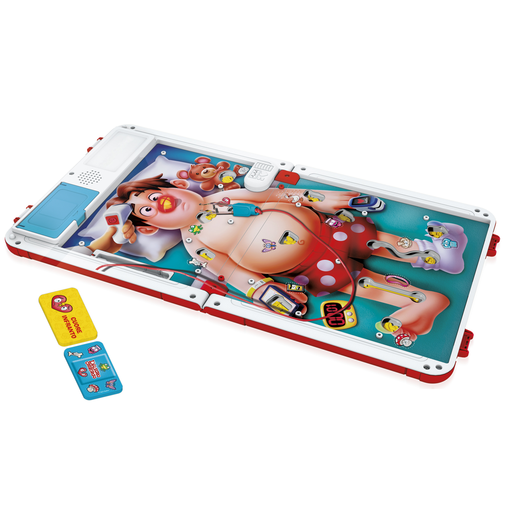 L'allegro chirurgo, gioco da tavolo elettronico con valigetta tutto in uno - 2 modi di giocare - dai 6 anni in su -1 o più giocatori -10 min. - HASBRO GAMING