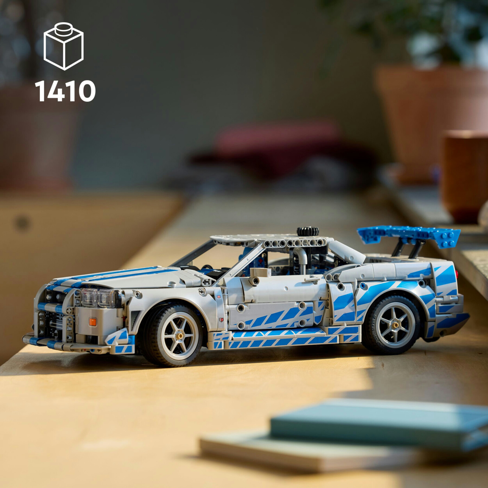 Lego technic 42110 nissan skyline gt-r: modellino adulti, derapata - Lego