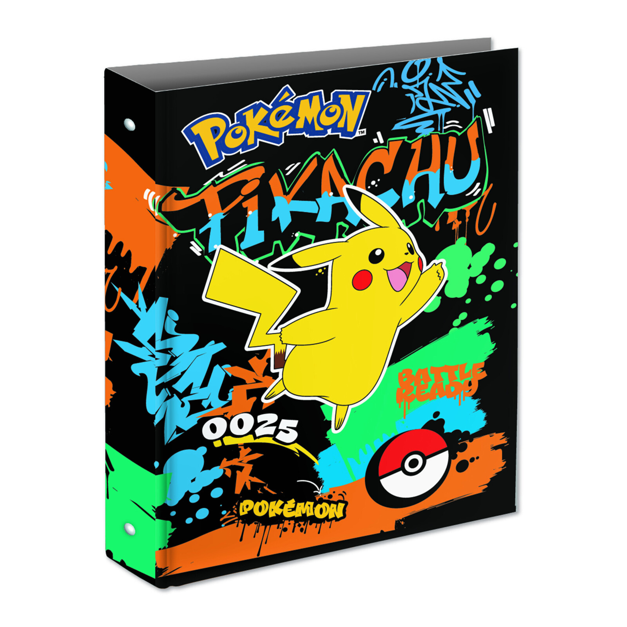 Raccoglitore  anelli a4 maxi d30 # pokemon - POKEMON, SEVEN