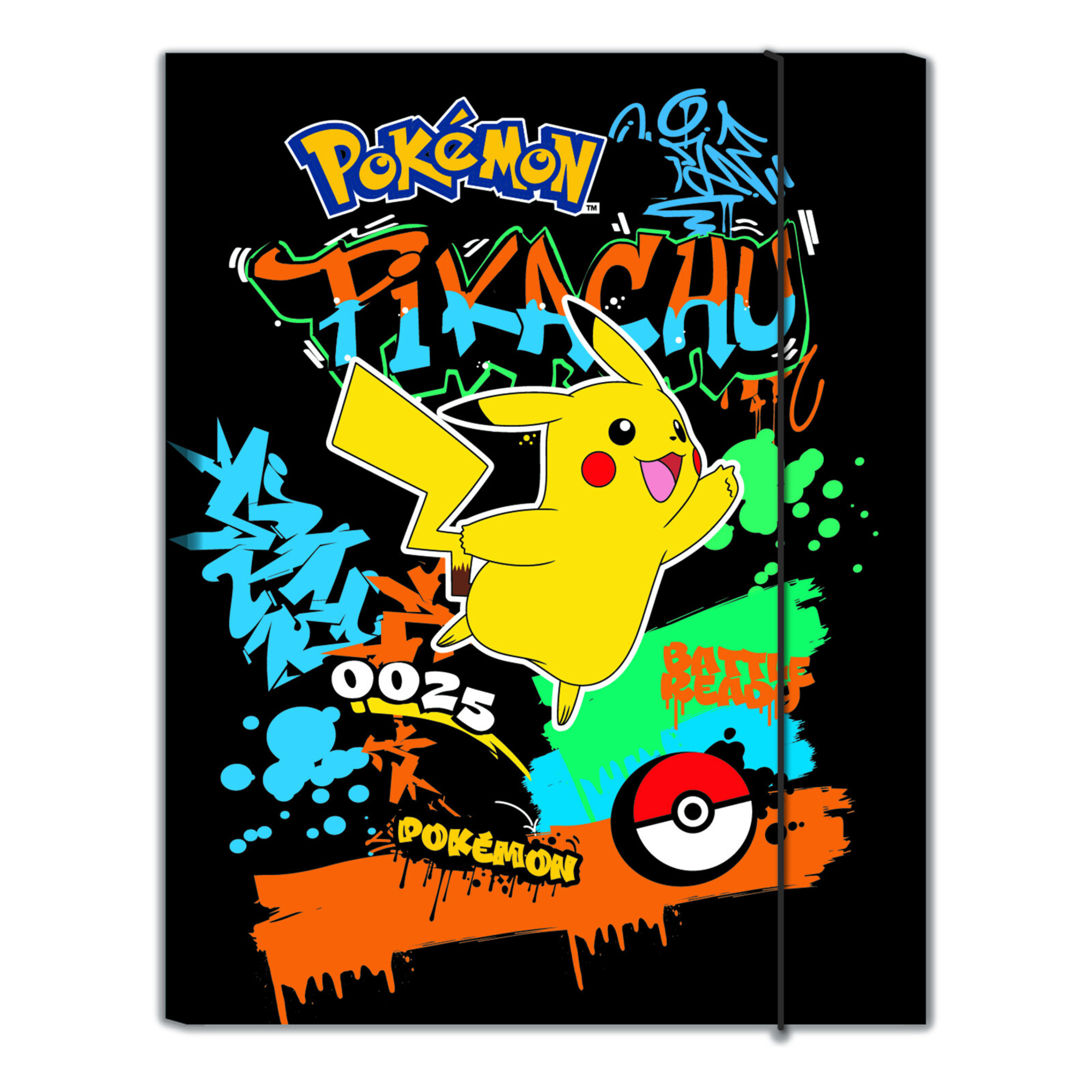 Cartellina con elastico ds01 # pokemon - POKEMON, SEVEN
