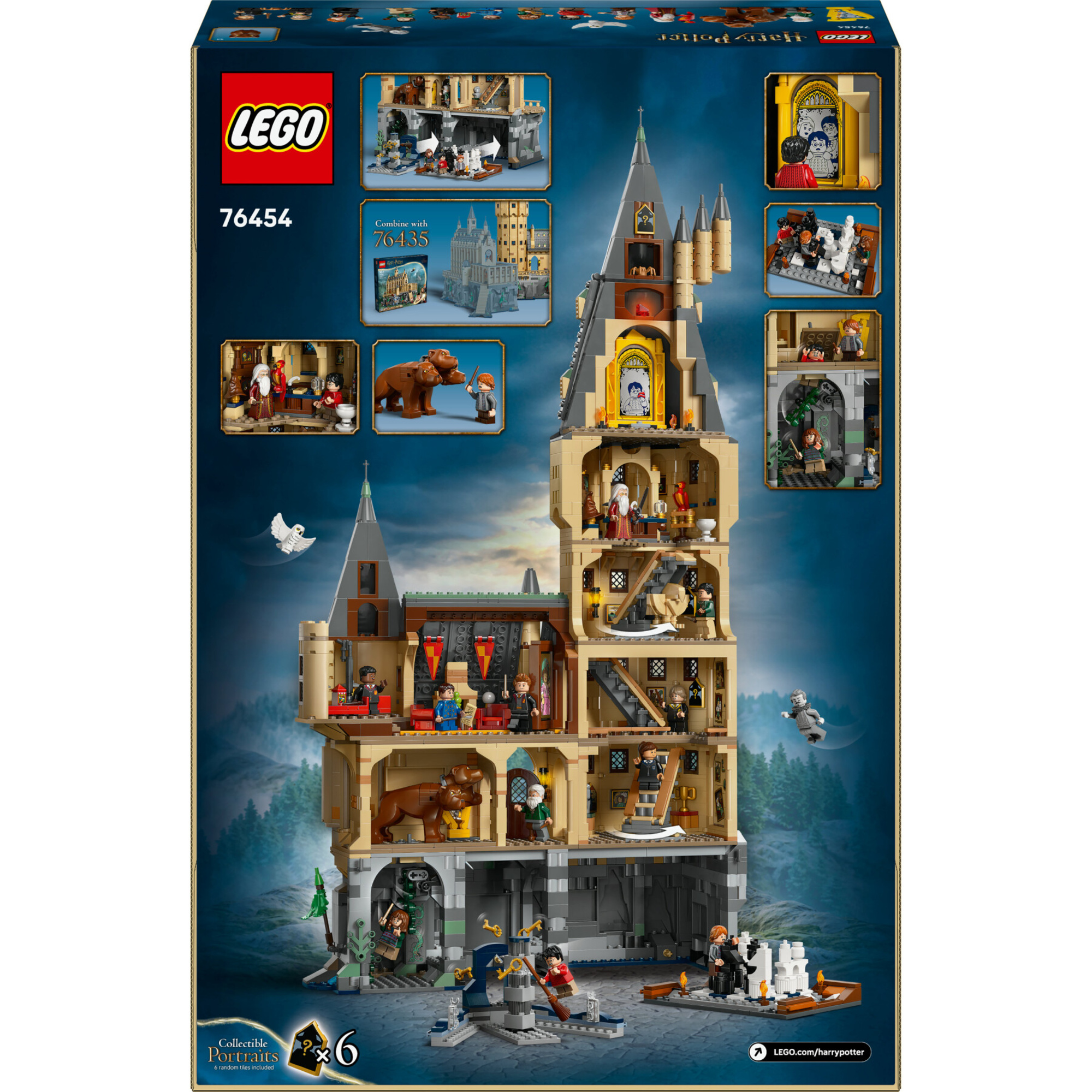 Lego harry potter 76454 hogwarts: torre scalinata, modulare 10+ - LEGO® Harry Potter™, Lego