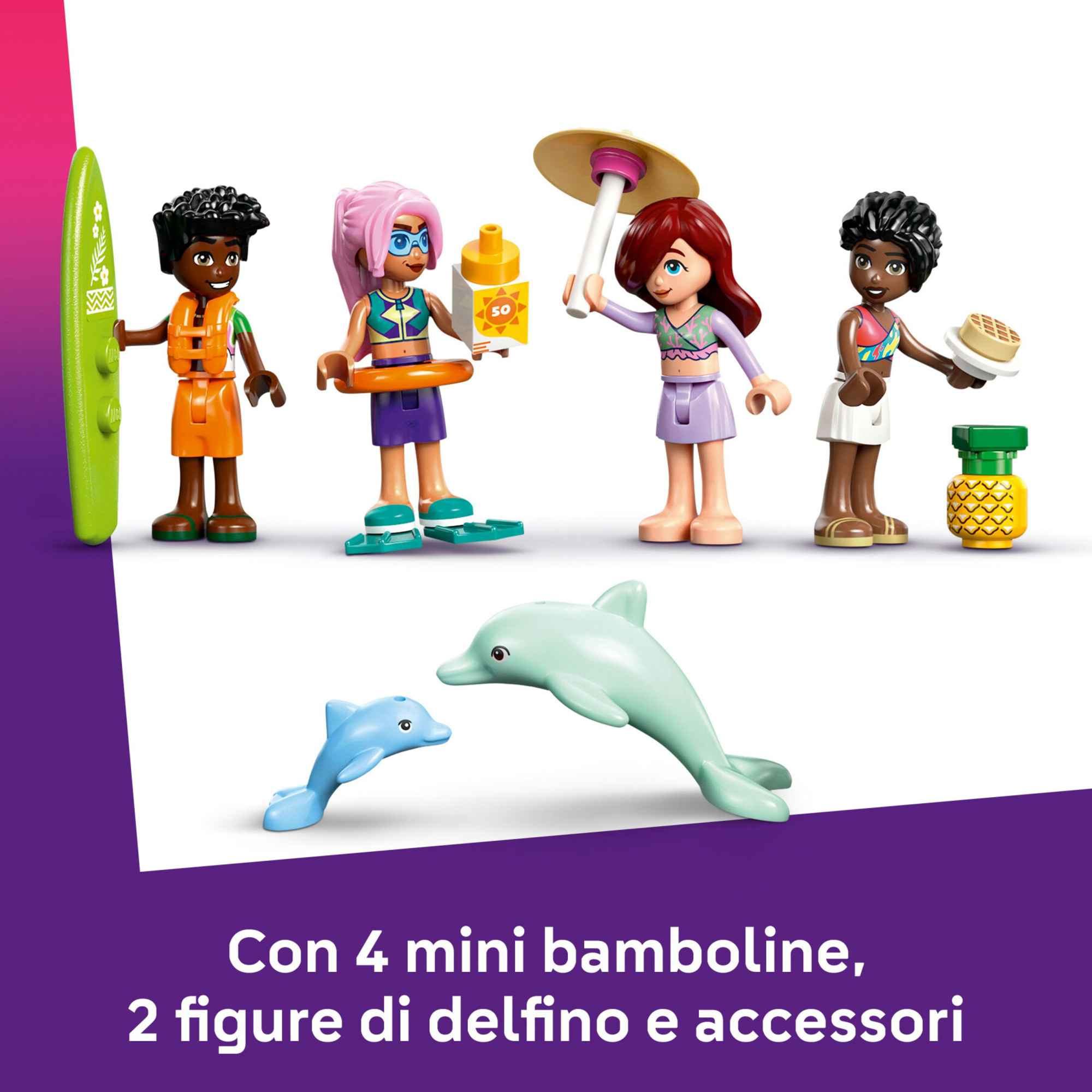 Lego friends 42664 avventura catamarano: barca, 4 mini bamboline 8+ - LEGO FRIENDS