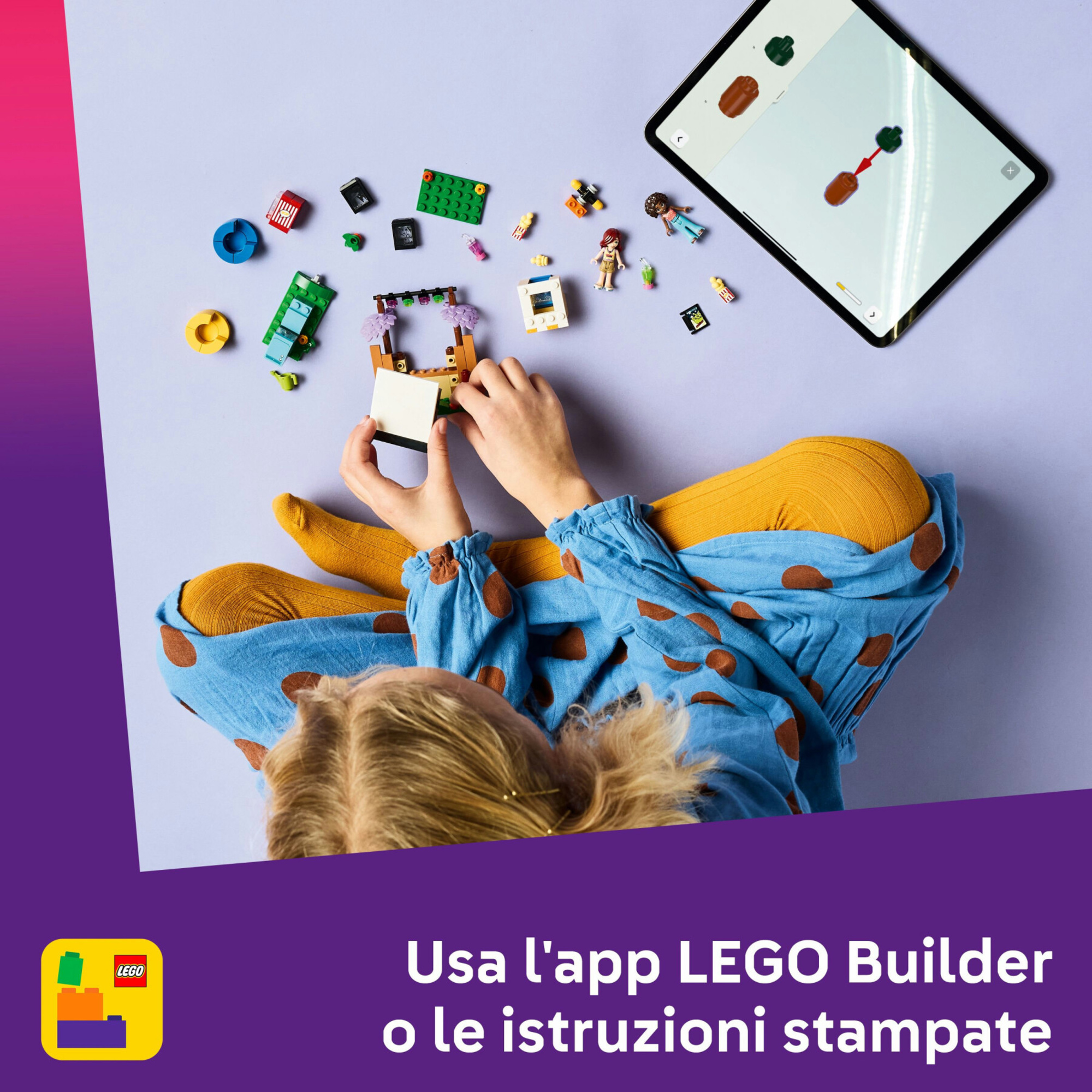 Lego friends 42642 movie night amicizia: 2 mini bamboline 6+ - LEGO FRIENDS