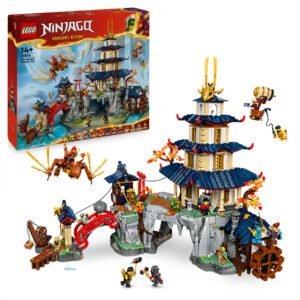 Lego ninjago 71814 torneo città tempio: pagoda, 13 minifigure 14+ - Lego