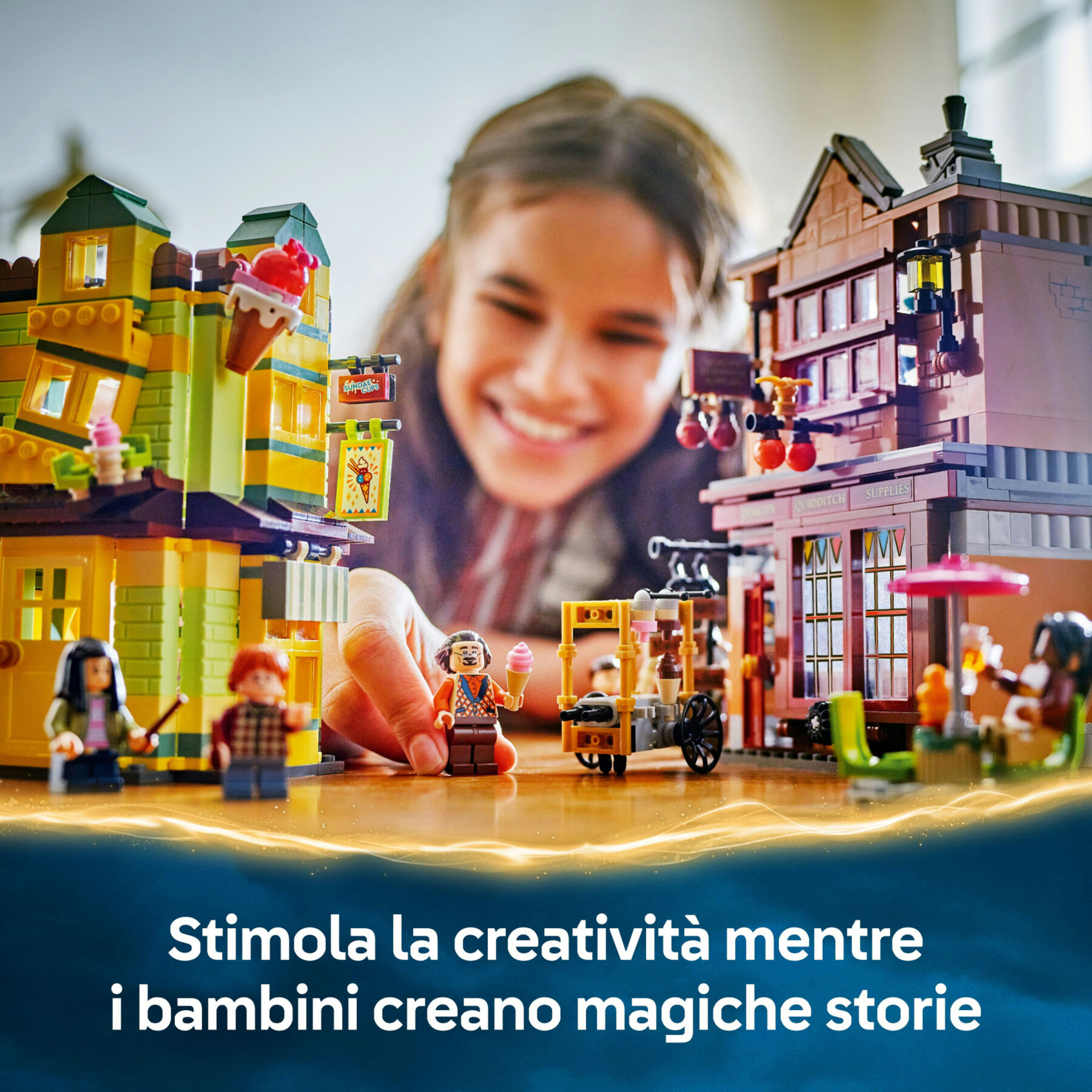 Lego harry potter 76452 quidditch: accessori & gelateria, negozi 8+ - LEGO® Harry Potter™, Lego