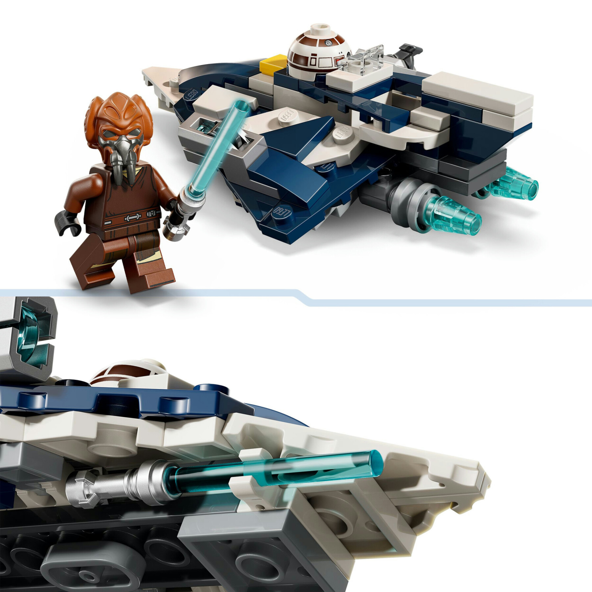 Lego star wars 75400 microfighter jedi: astronave, 2 shooter 6+ - Lego