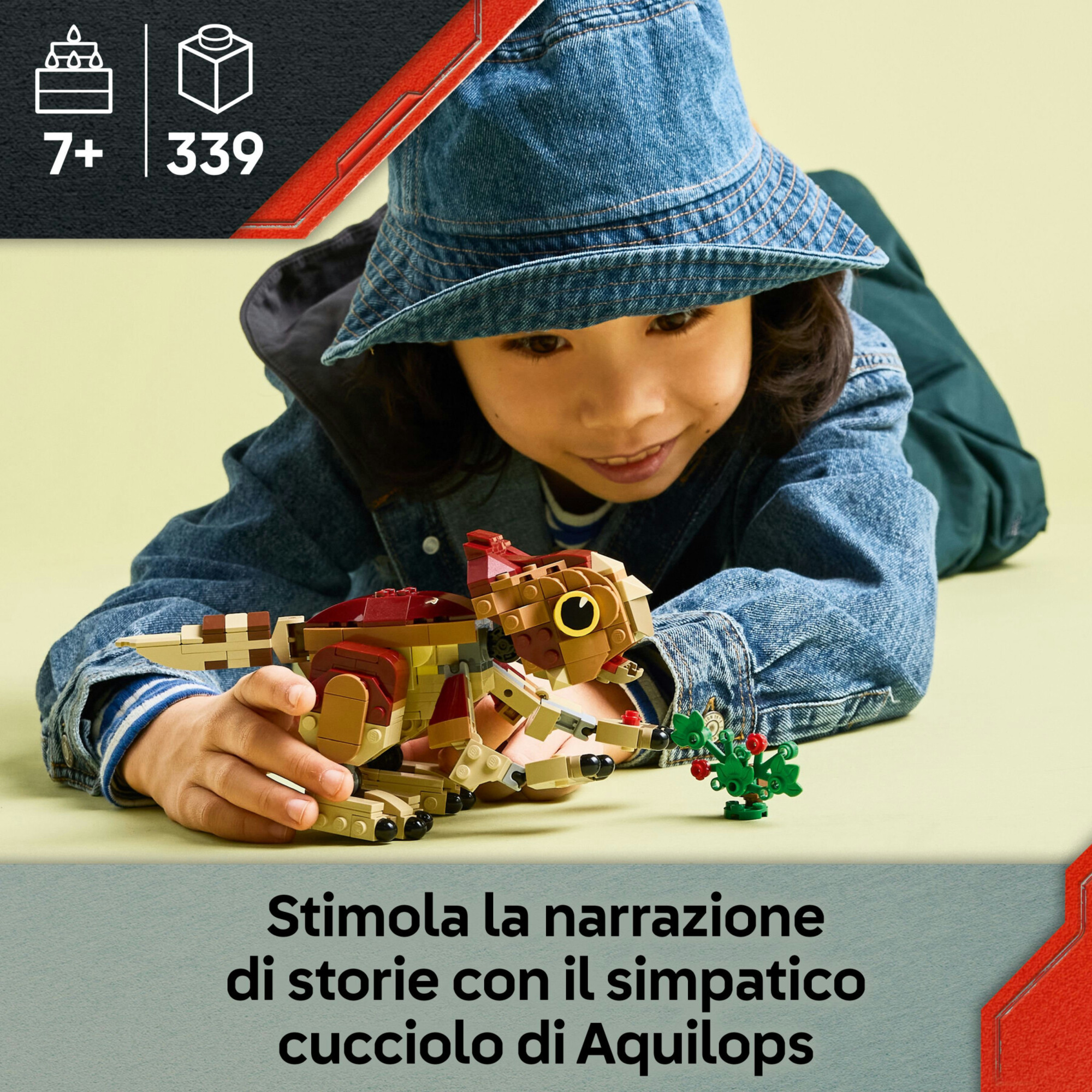 Lego jurassic world – 76970 – cucciolo dolores aquilops - Jurassic World, LEGO JURASSIC WORLD, Lego