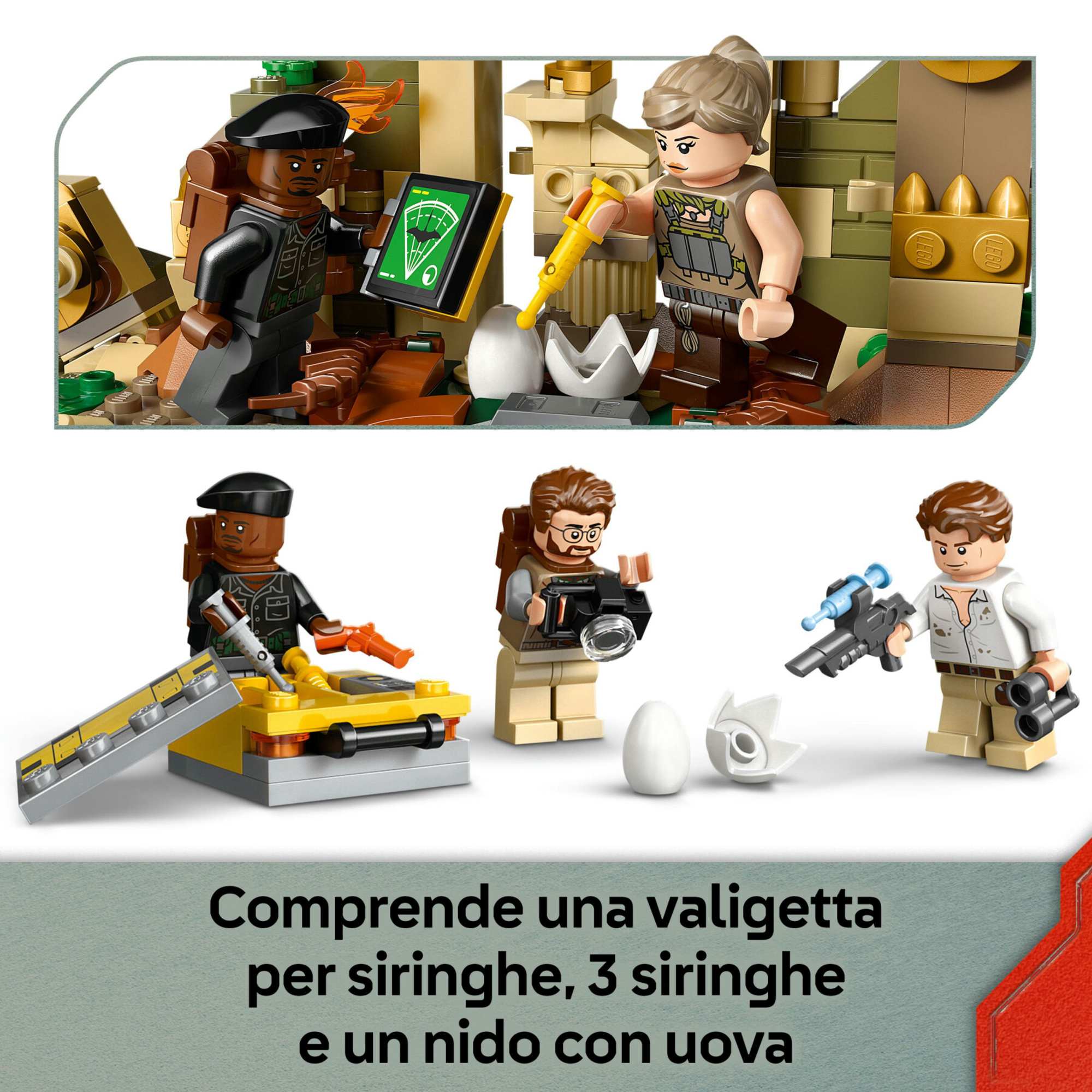 Lego jurassic world – 76976 – missione aerea con spinosauro - Jurassic World, LEGO JURASSIC WORLD, Lego