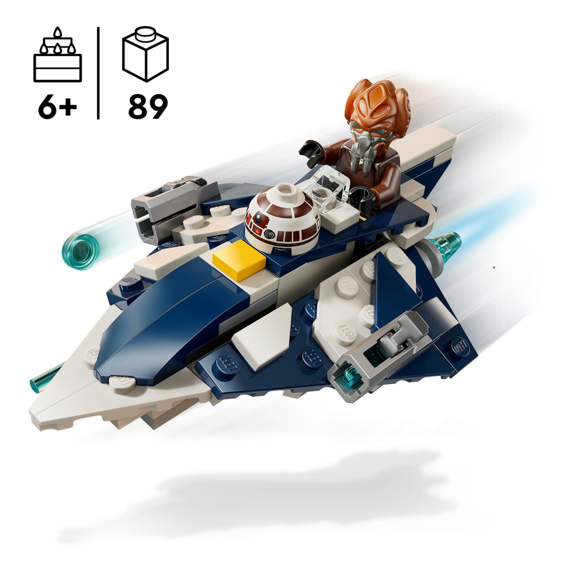 Lego star wars 75400 microfighter jedi: astronave, 2 shooter 6+ - Lego