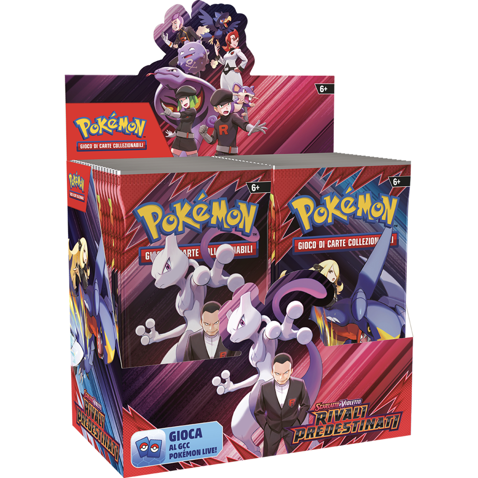 Busta singola e assortita  dell’espansione  scarlatto e violetto - rivali predestinati - POKEMON
