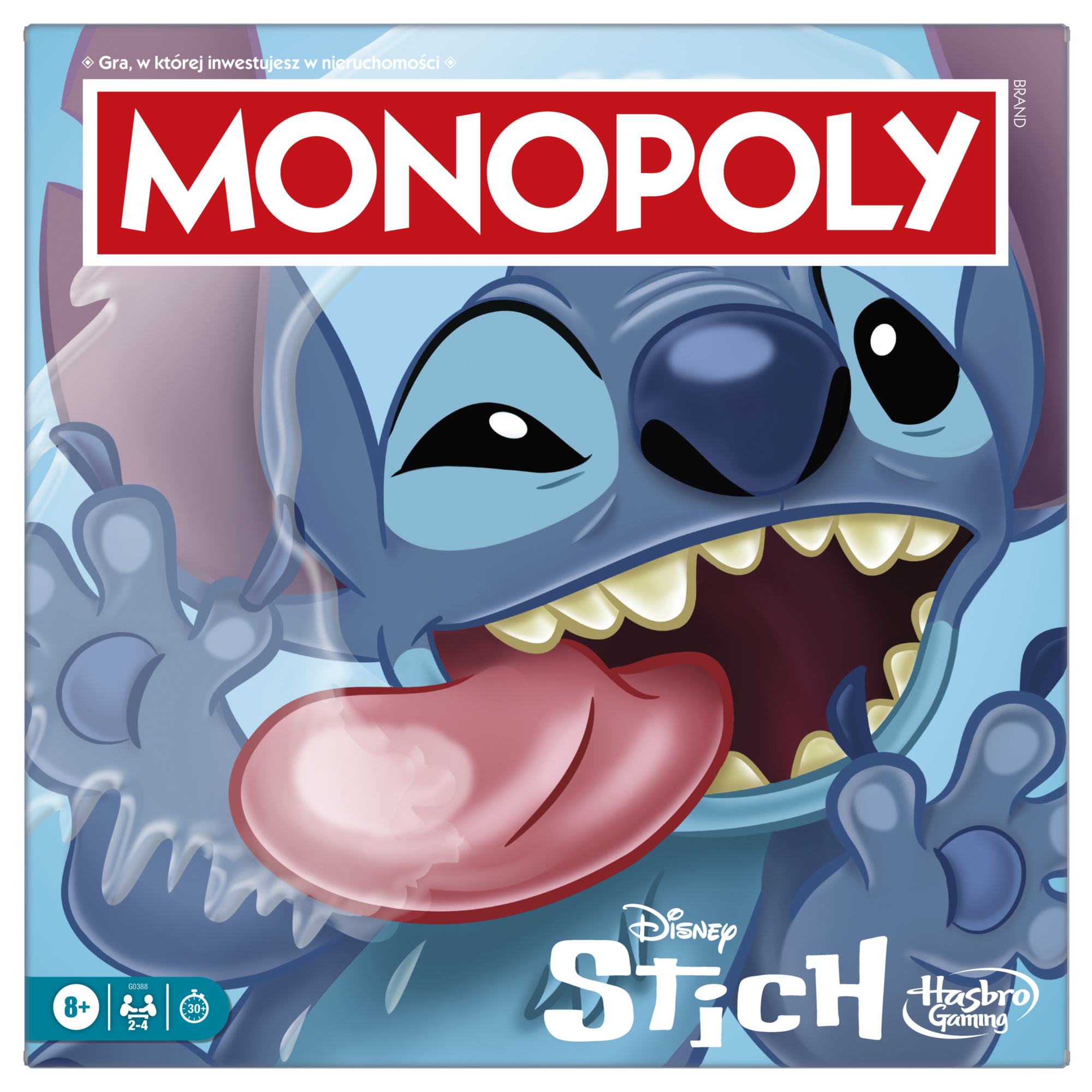 Monopoly disney stitch edition - ispirato a "lilo & stitch" della disney - dagli 8 anni in su - 2-4 giocatori - 30 min - MONOPOLY
