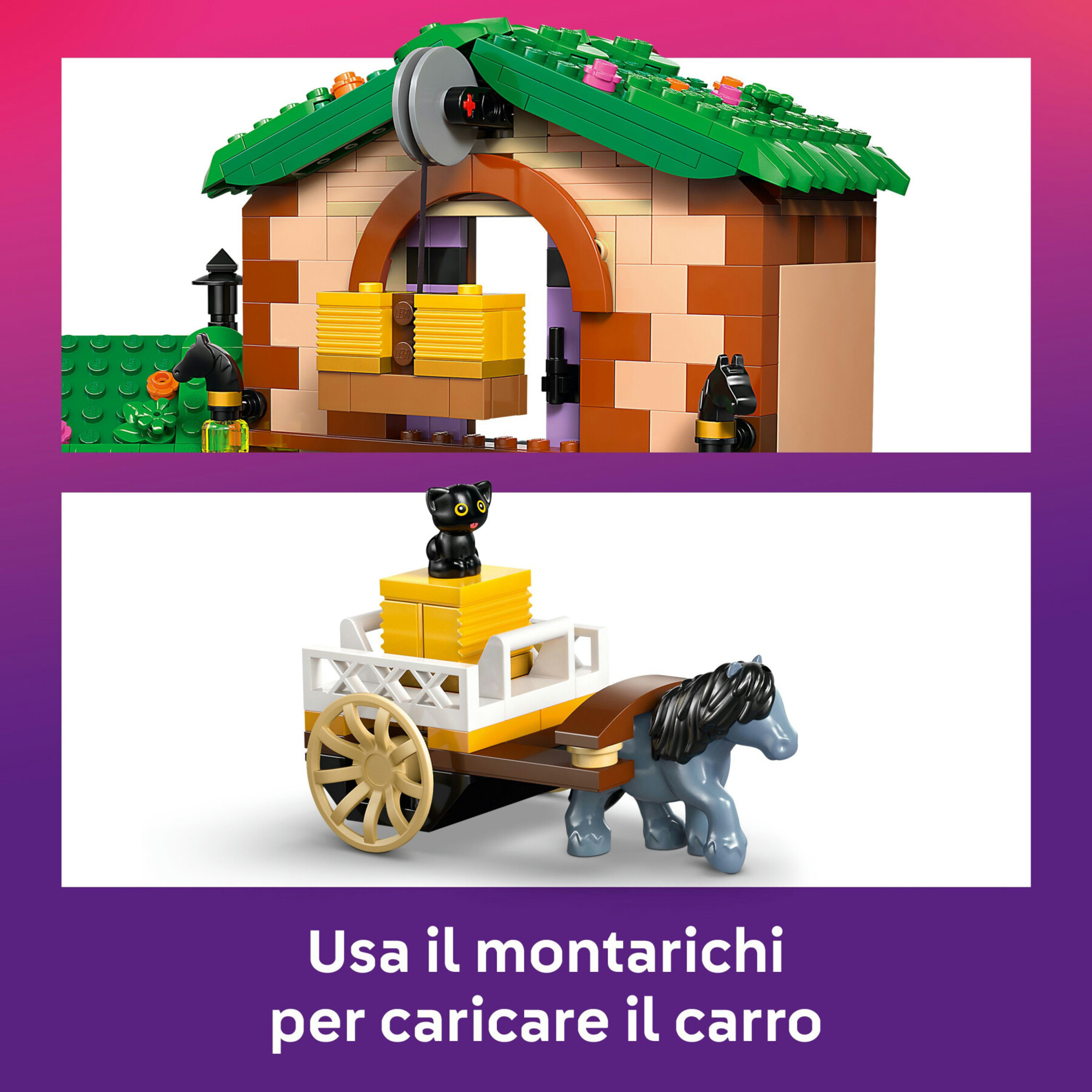Lego friends 42654 ranch pony: scuderia, 4 mini bamboline 7+ - LEGO FRIENDS