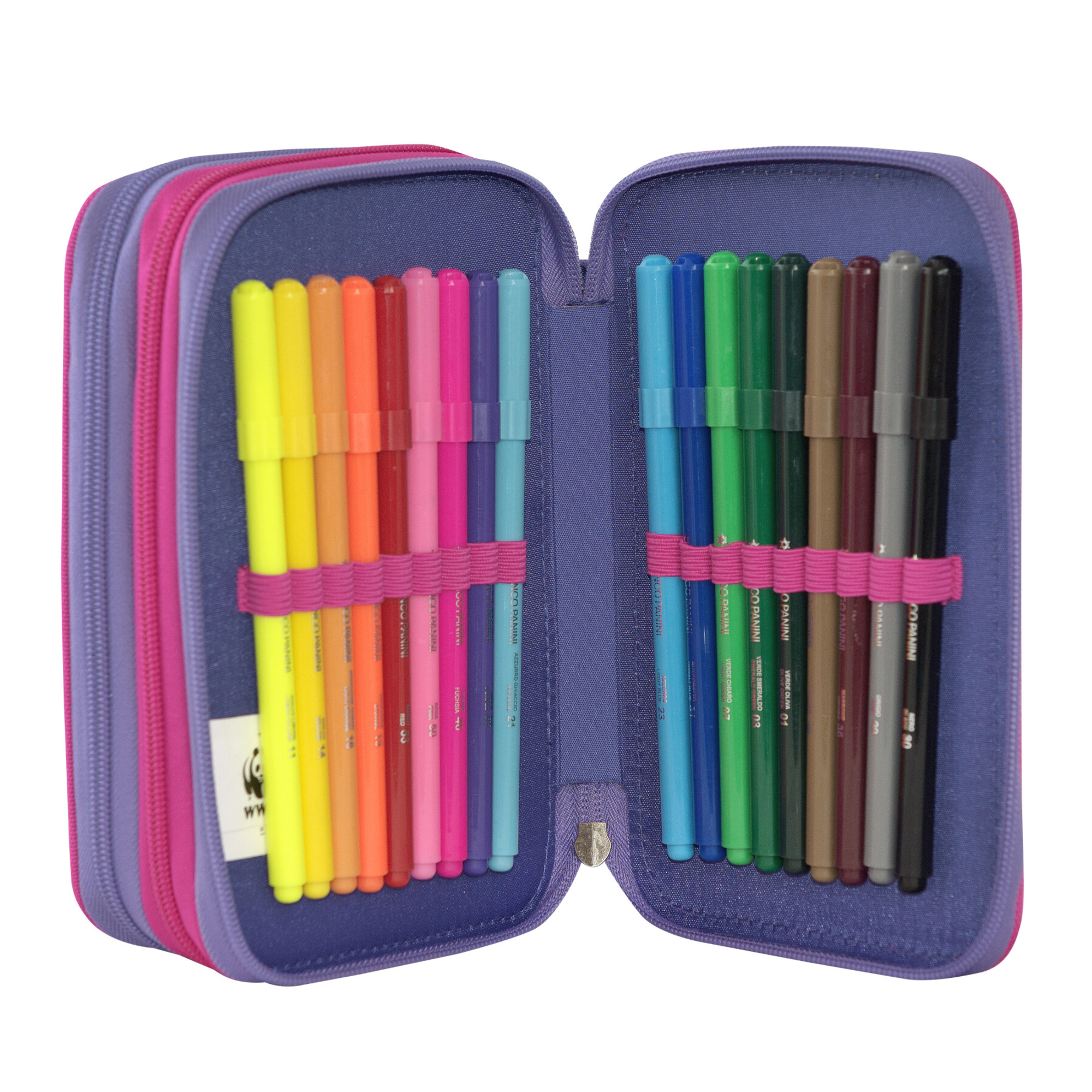 Astuccio 3 zip con cancelleria inclusa wwf illustrato koala - WWF