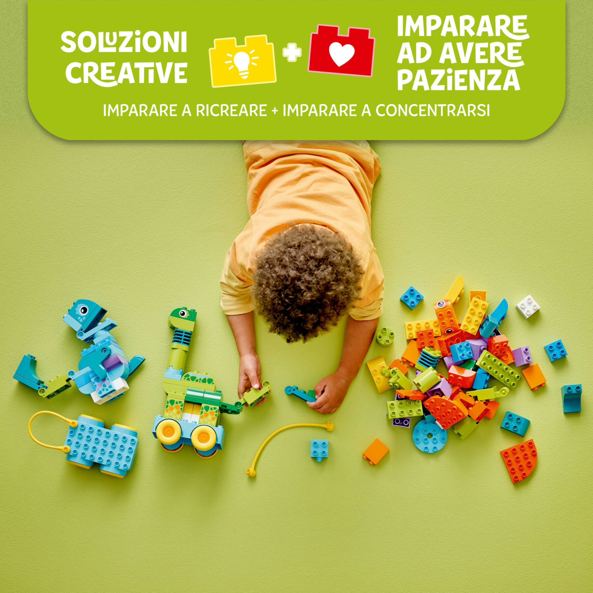 Lego duplo 10451 dinosauri ruote 3in1: costruisci 3 coppie 3+ - LEGO DUPLO, Lego