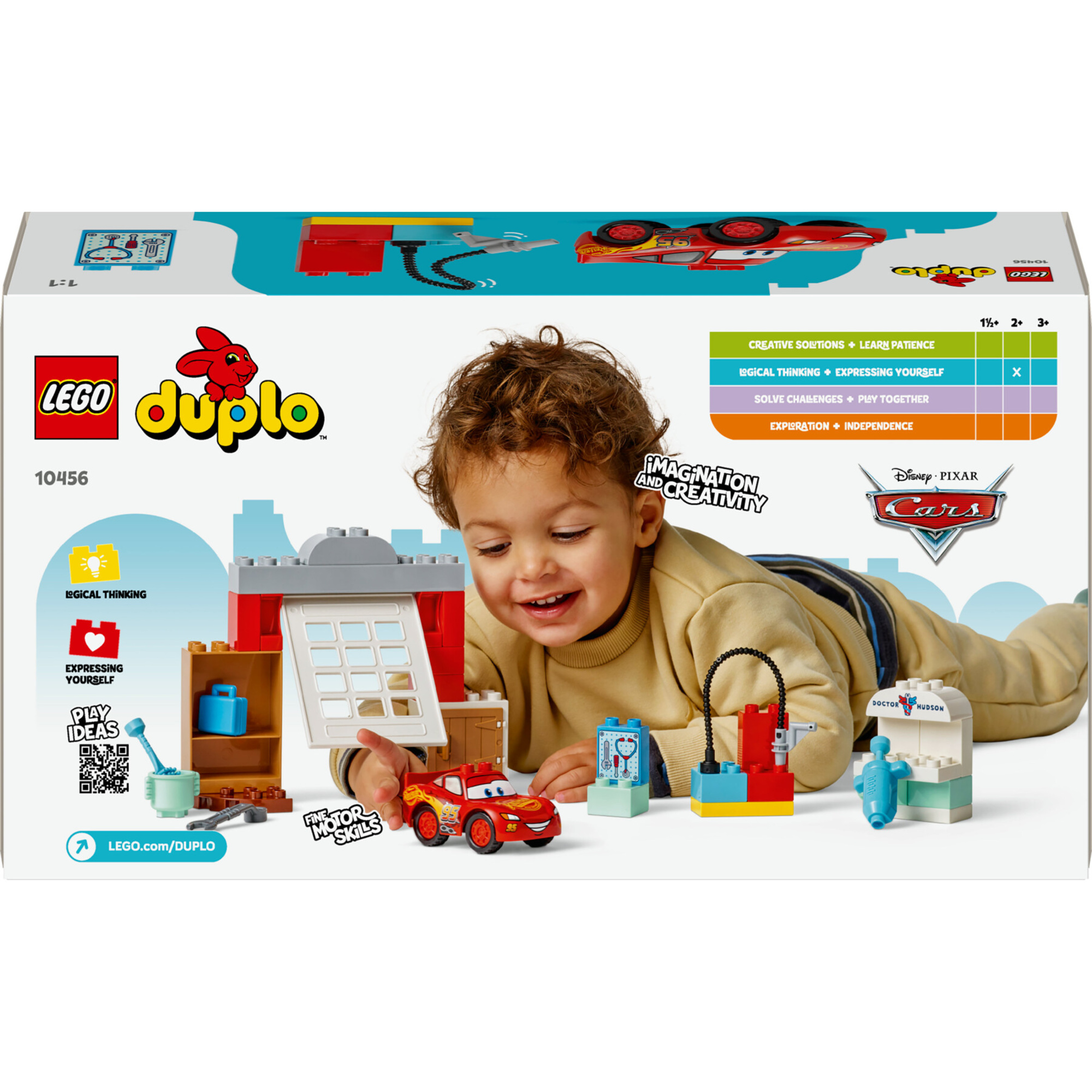 Lego duplo disney pixar 10456 mcqueen doc: macchina, accessori 2+ - LEGO DUPLO, Lego