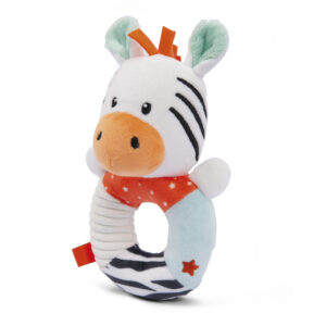 Sonaglino anello soft zebra zaki - baby smile - BABY SMILE