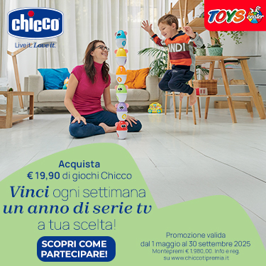 VINCI UN ANNO DI SERIE TV CON CHICCO!