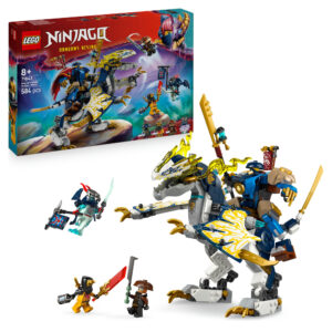 Lego ninjago 71843 mech cavalca-drago rogue: drago, 4 minifigure 8+ - Lego
