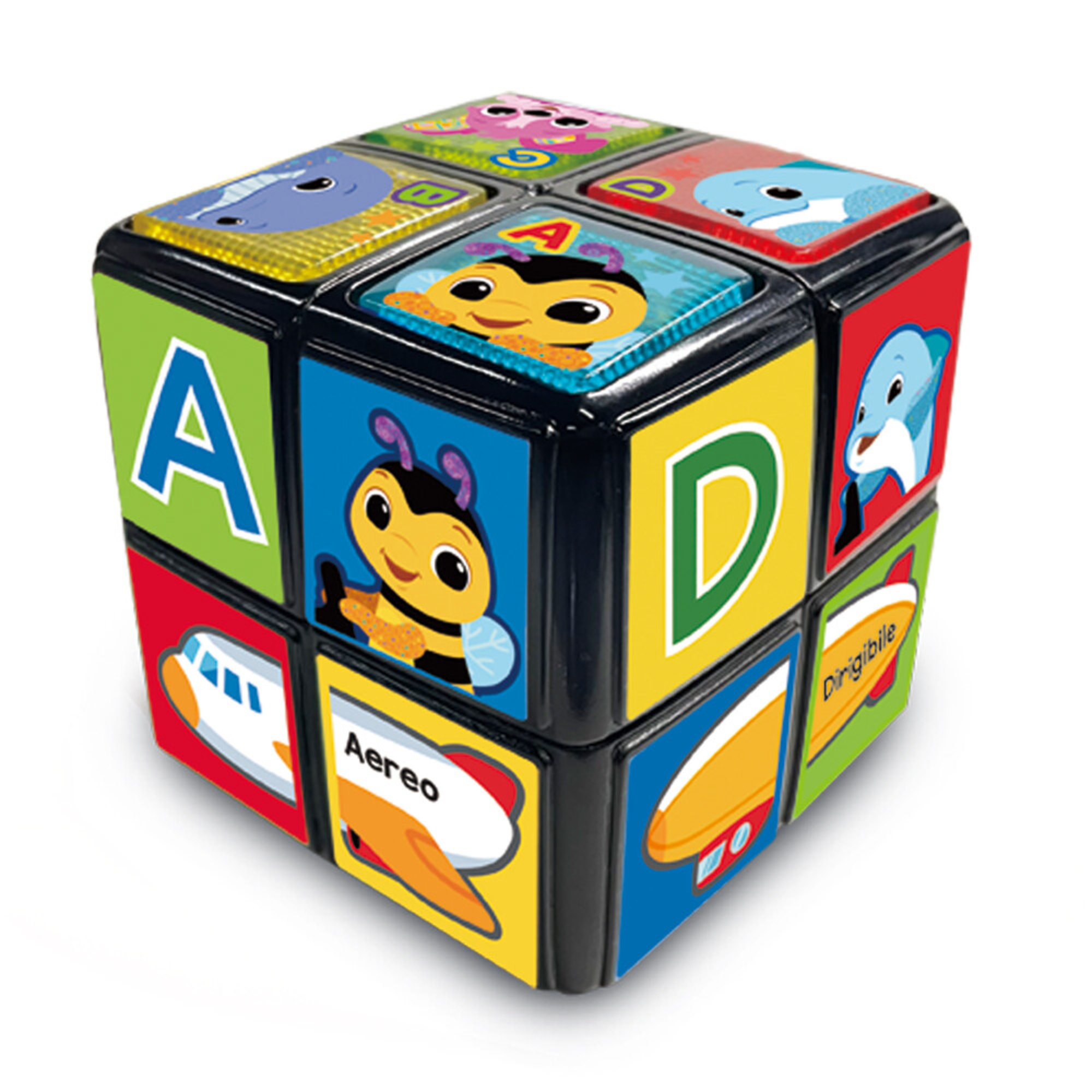 Cubo  gira e impara - 18m+ - v-tech - V-TECH BABY