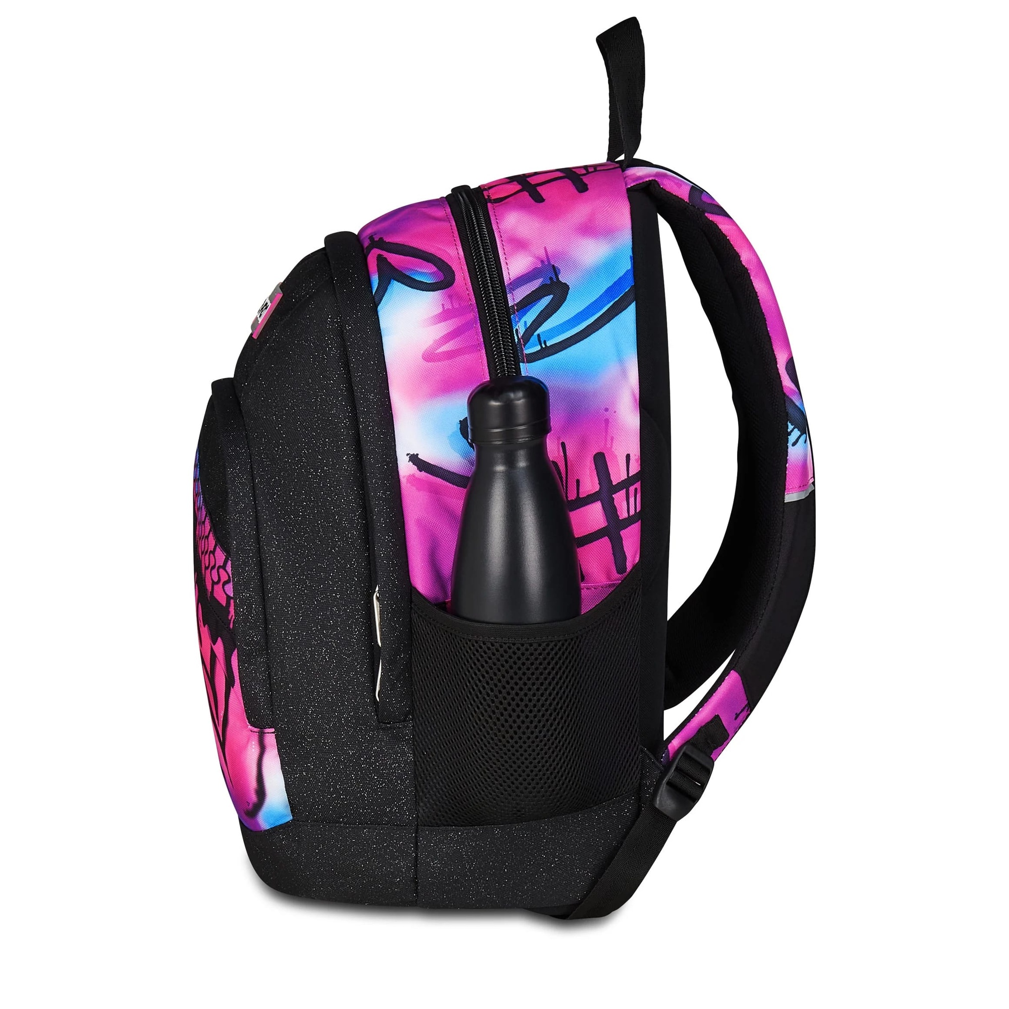 Zaino scuola dual detach sprint paint girl 2 in 1 con schienale ergonomico e zainetto staccabile - SEVEN