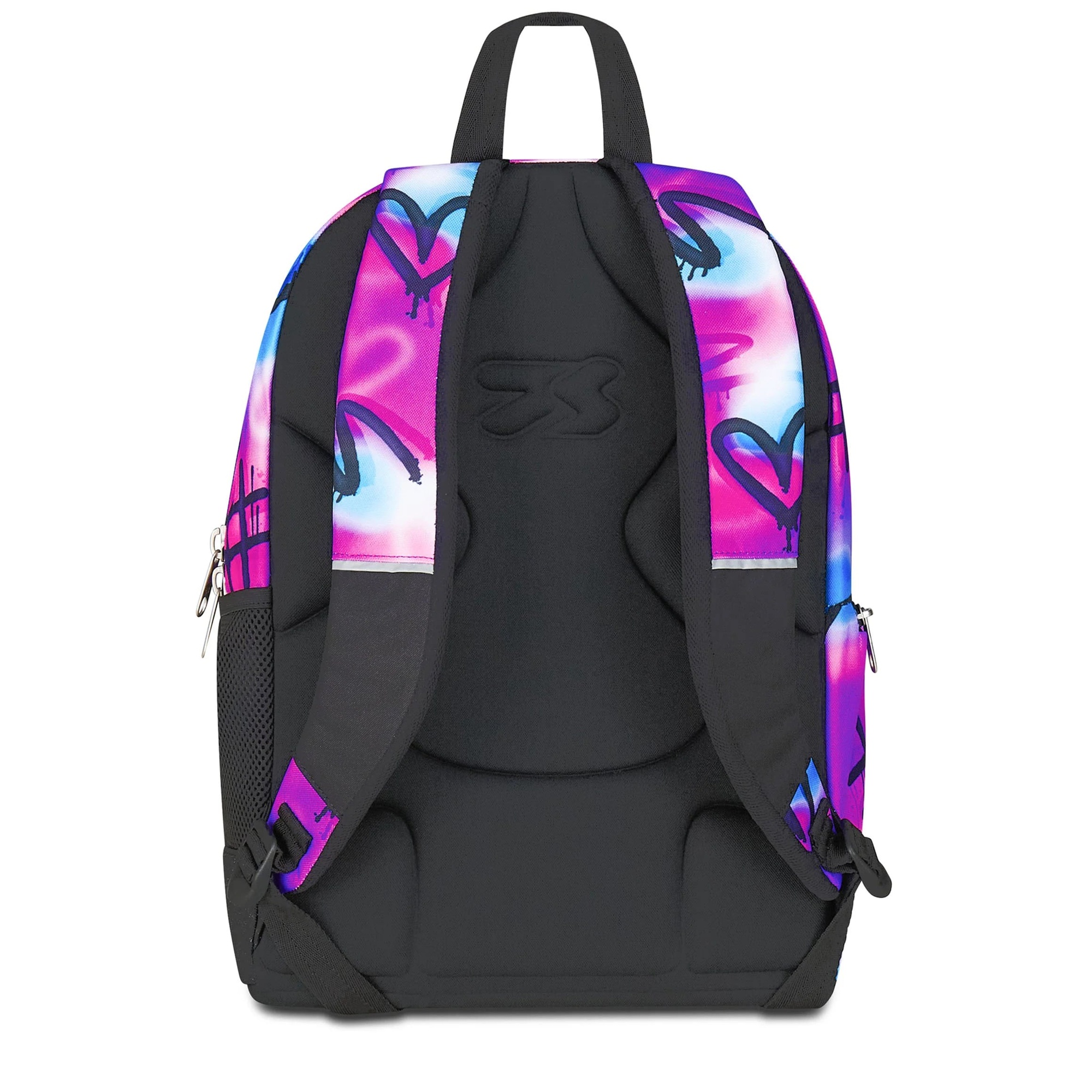 Zaino scuola dual detach sprint paint girl 2 in 1 con schienale ergonomico e zainetto staccabile - SEVEN