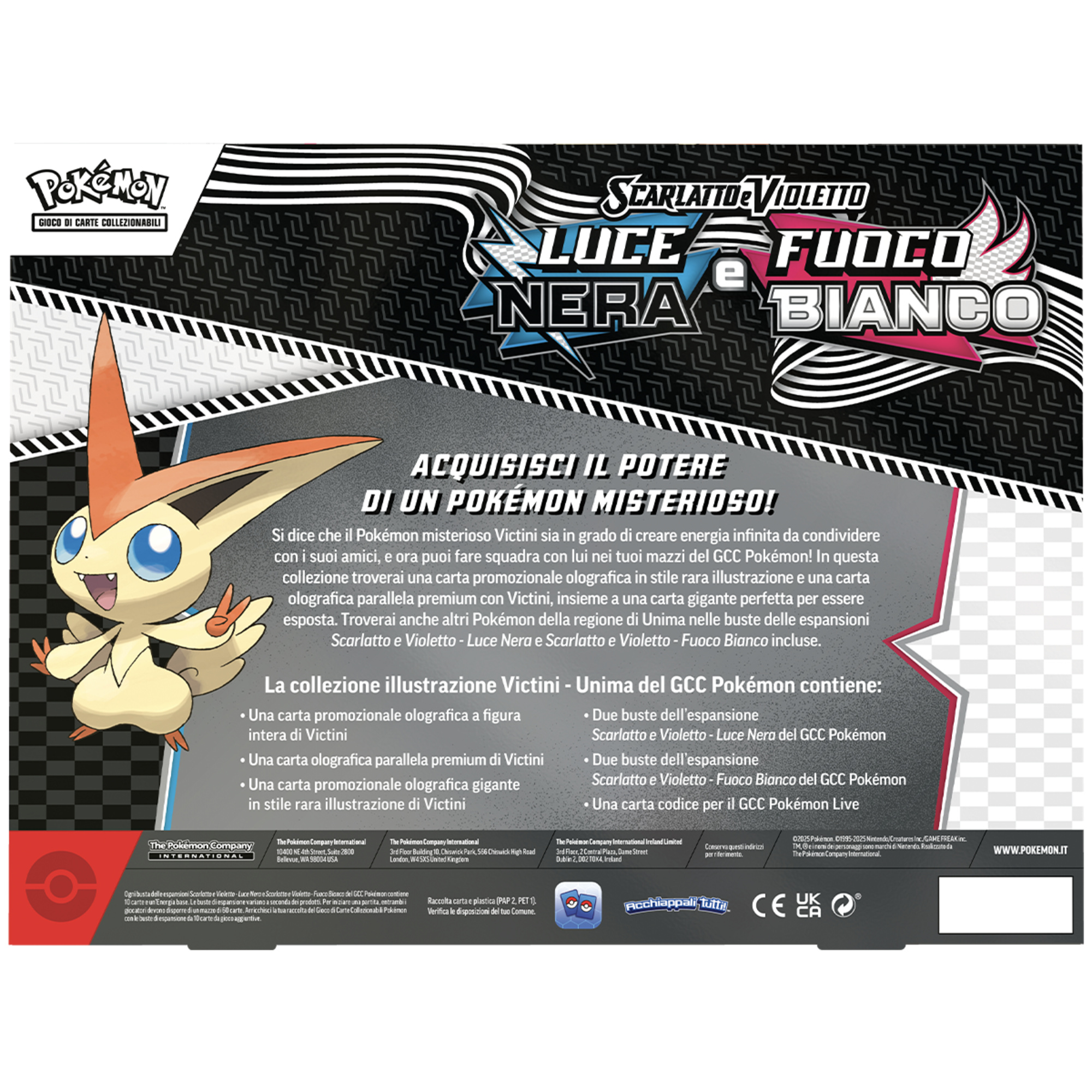Collezione illustrazione  victini - unima del gcc pokémon - POKEMON