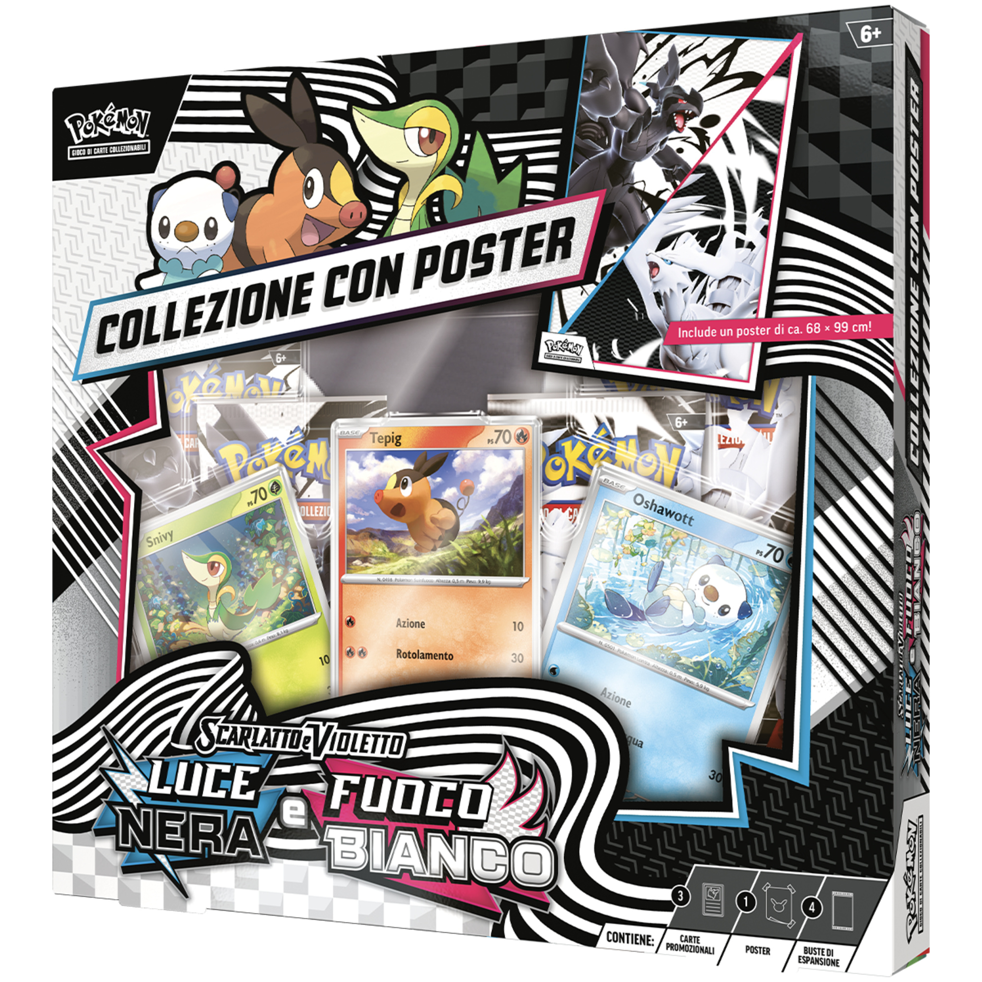 Collezione con poster unima  del gcc pokémon - POKEMON