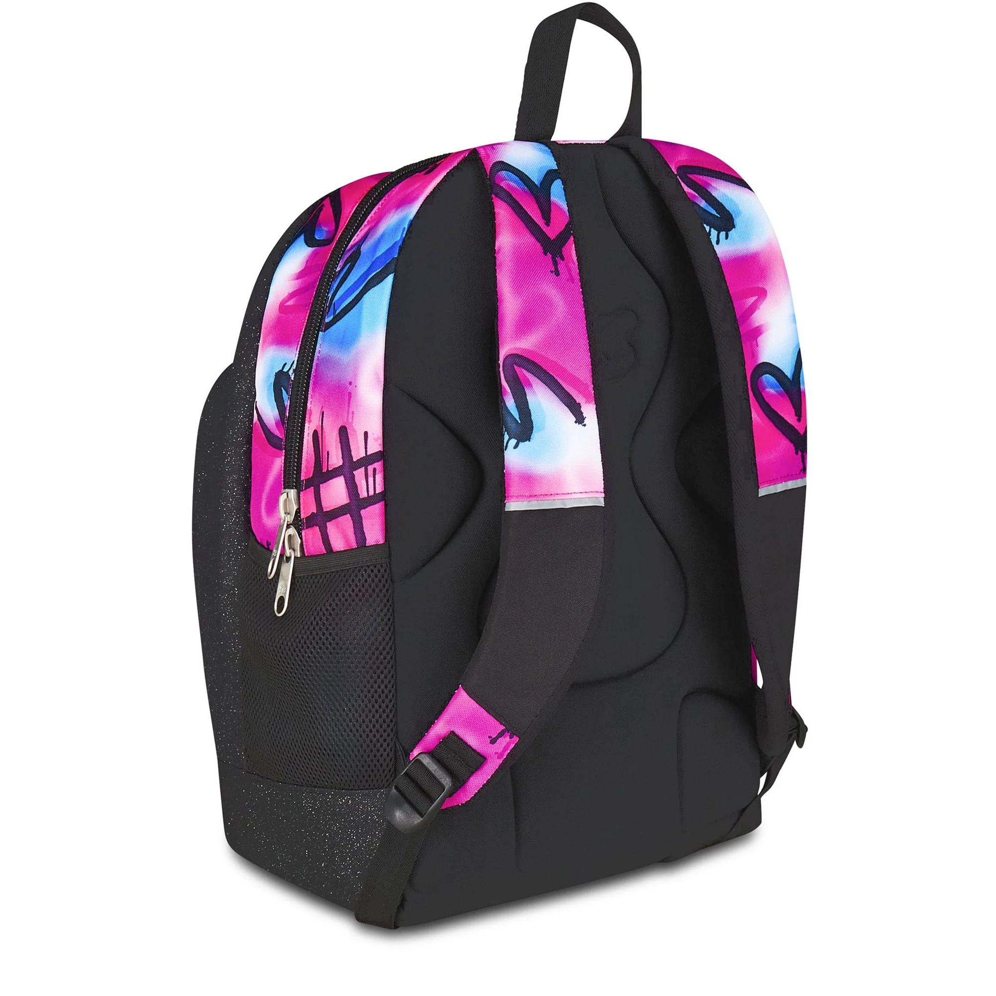 Zaino scuola dual detach sprint paint girl 2 in 1 con schienale ergonomico e zainetto staccabile - SEVEN