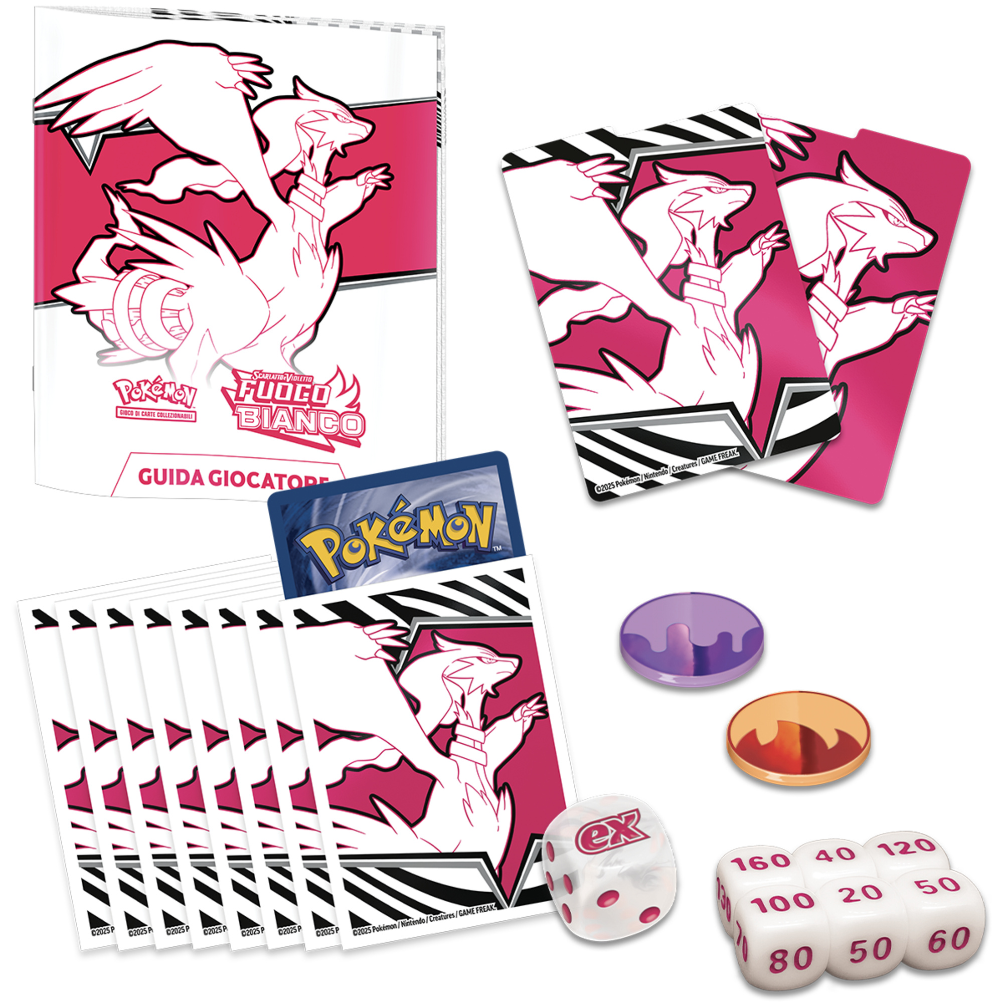 Pokémon set allenatore fuoriclasse dell'espansione scarlatto e violetto - fuoco bianco - POKEMON