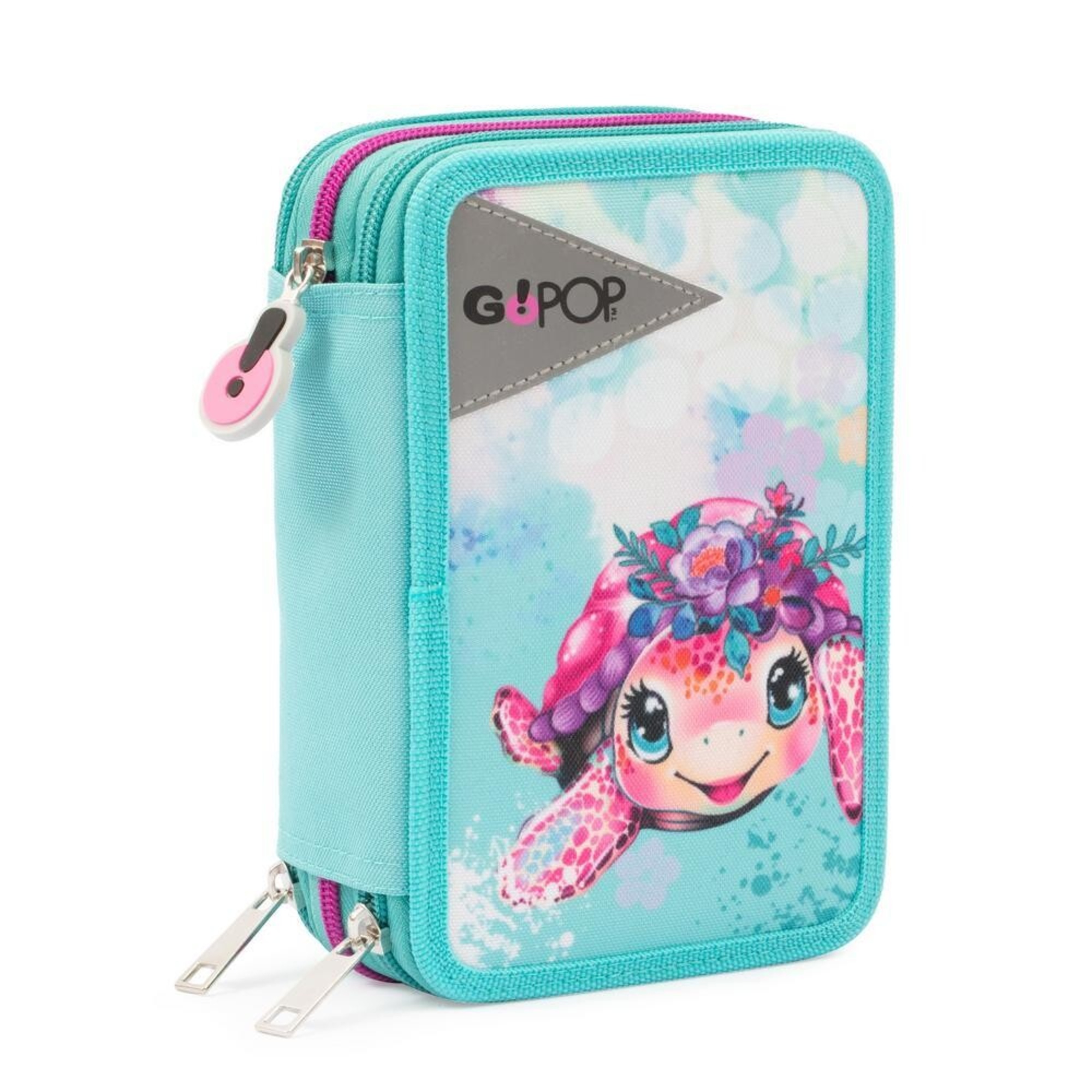Astuccio triplo gopop25 – turtle bloom - GO POP