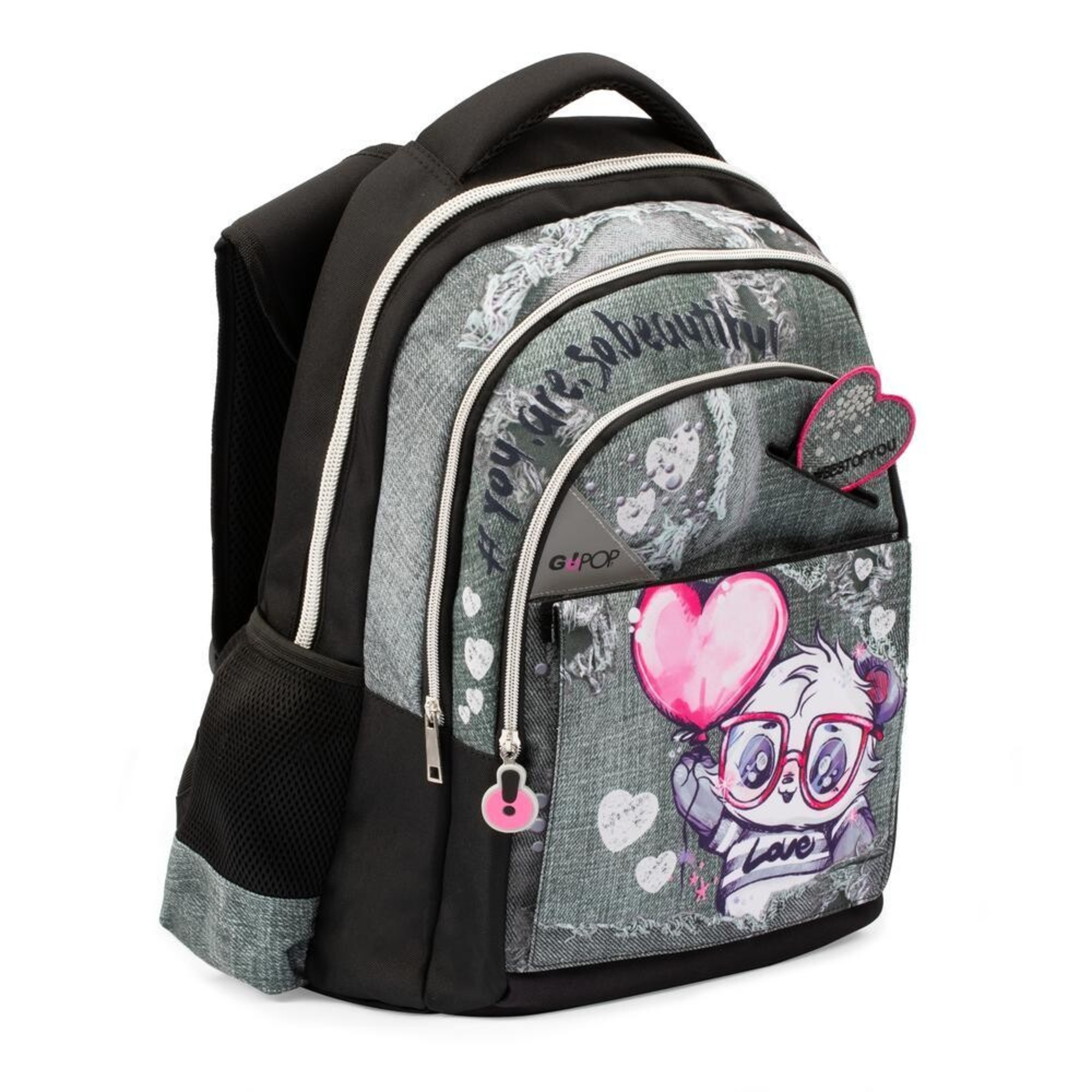 Zaino scuola  round panderful - GO POP
