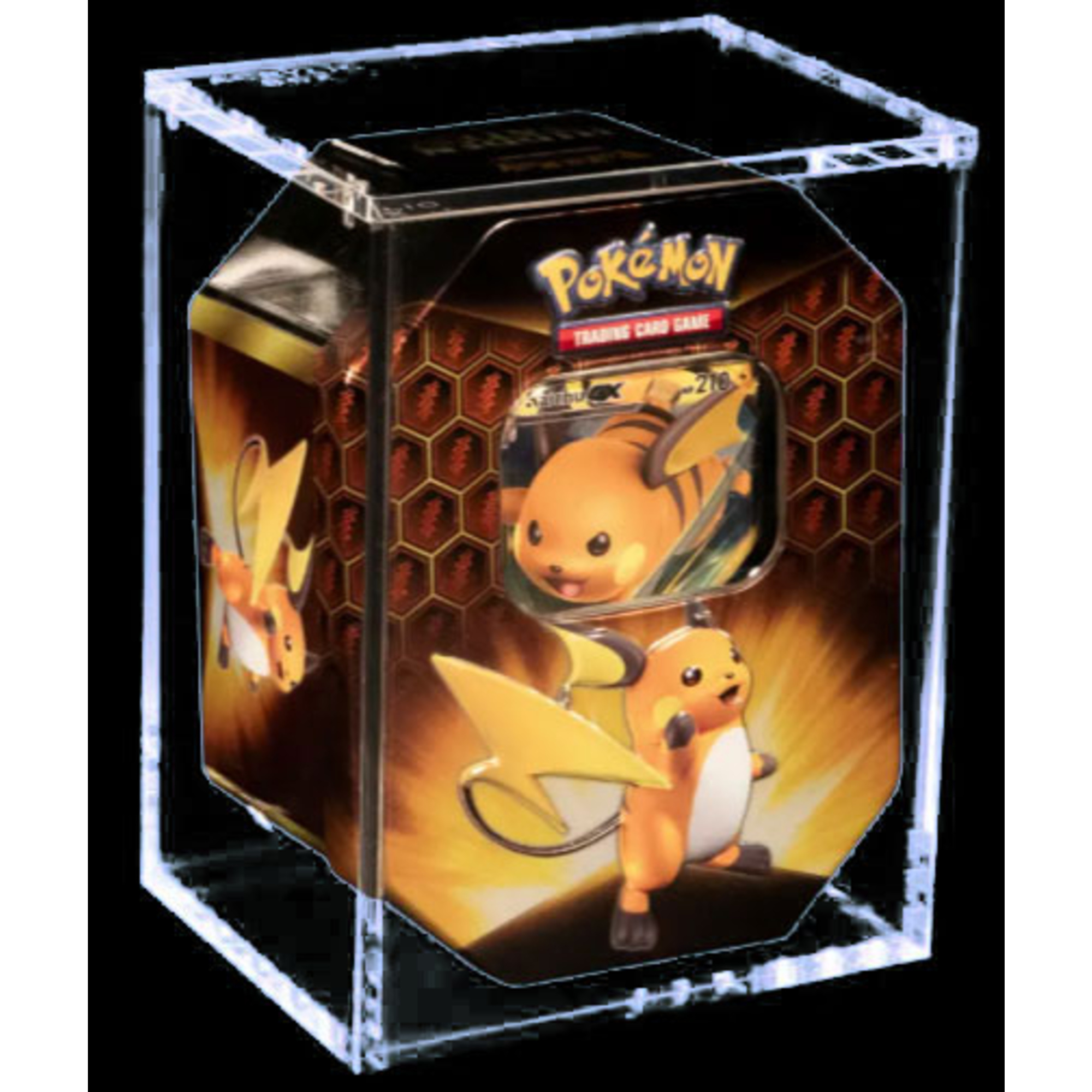 Custodia acrilica per pokémon tin – protezione e display per collezionisti - POKEMON