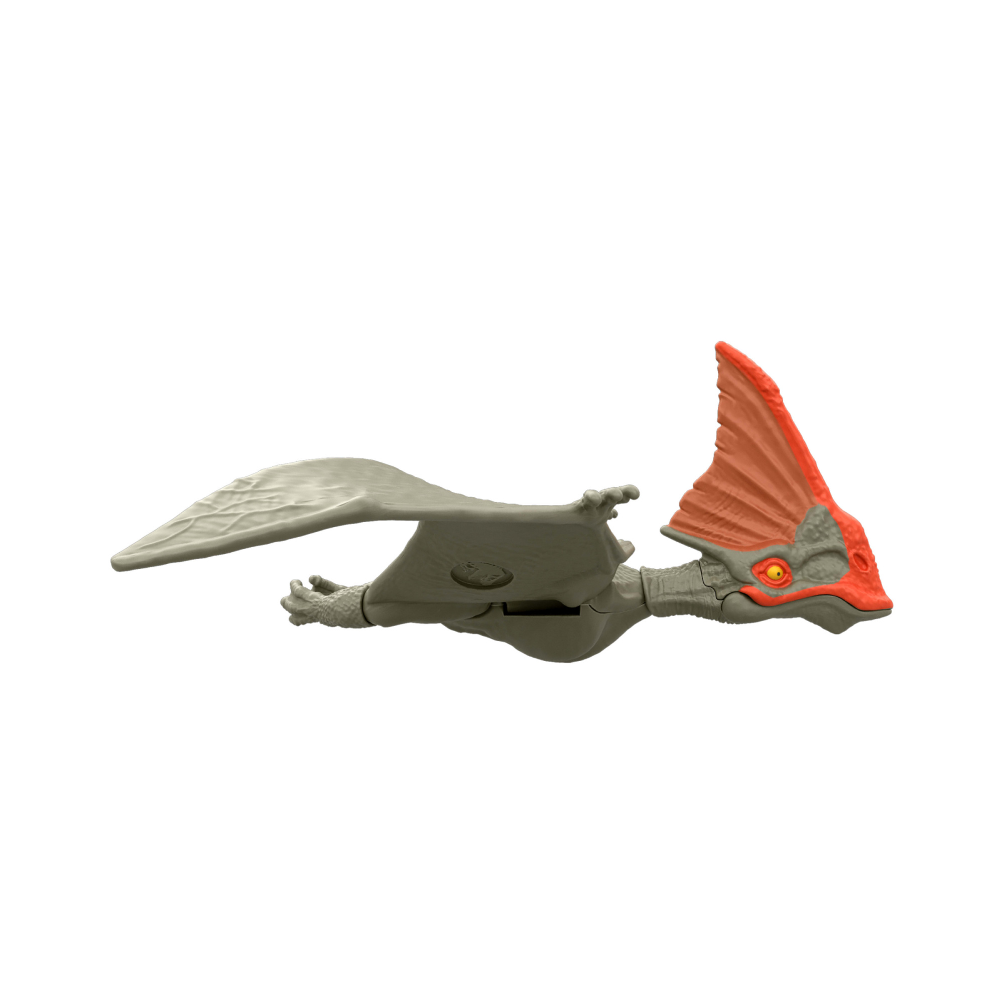 Mattel jurassic world la rinascita - tapejara attacco fatale, dinoasuro snodato con azione a colpo singolo inclusa, design ispirato al film - Jurassic World