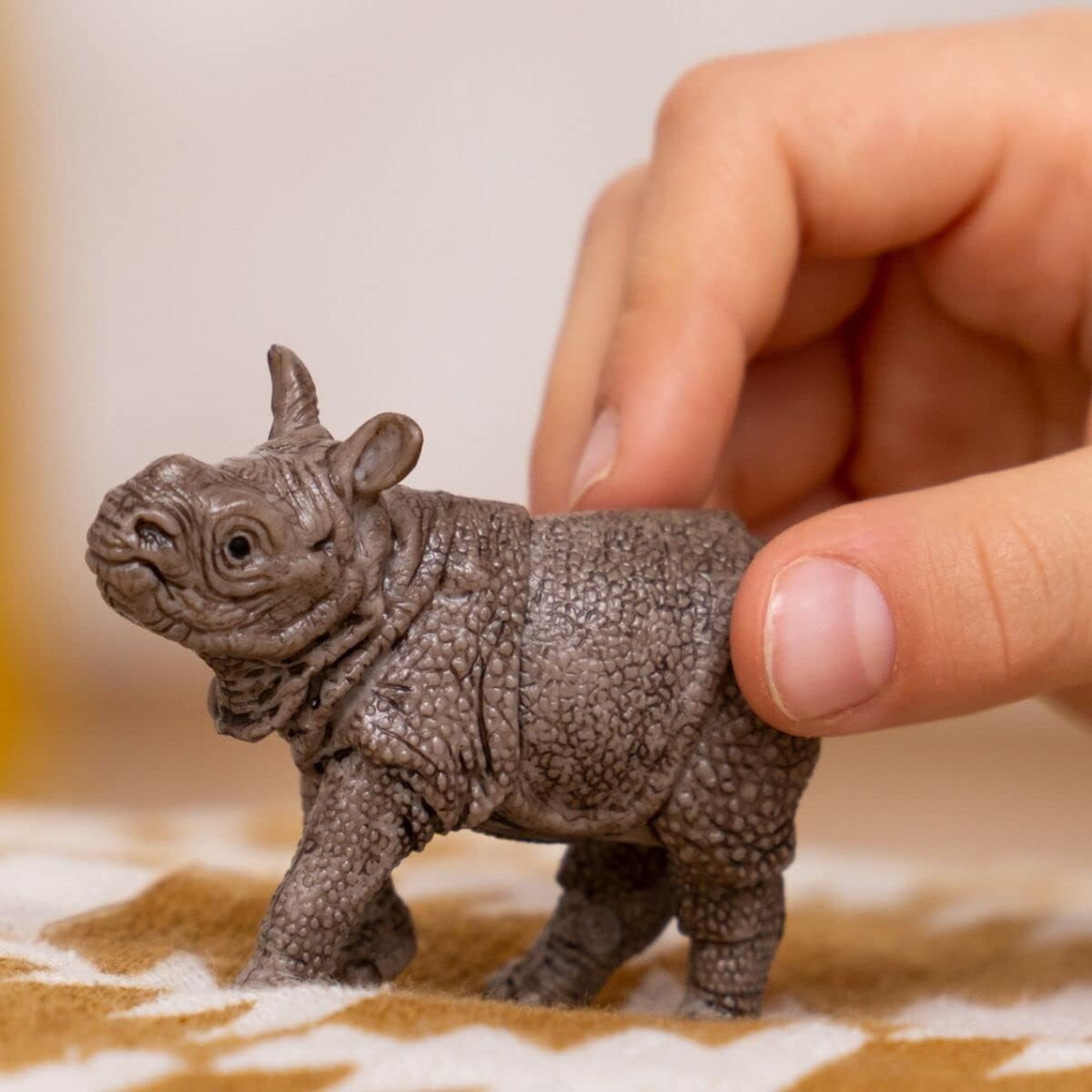 Cucciolo di rinoceronte indiano - schleich - Schleich