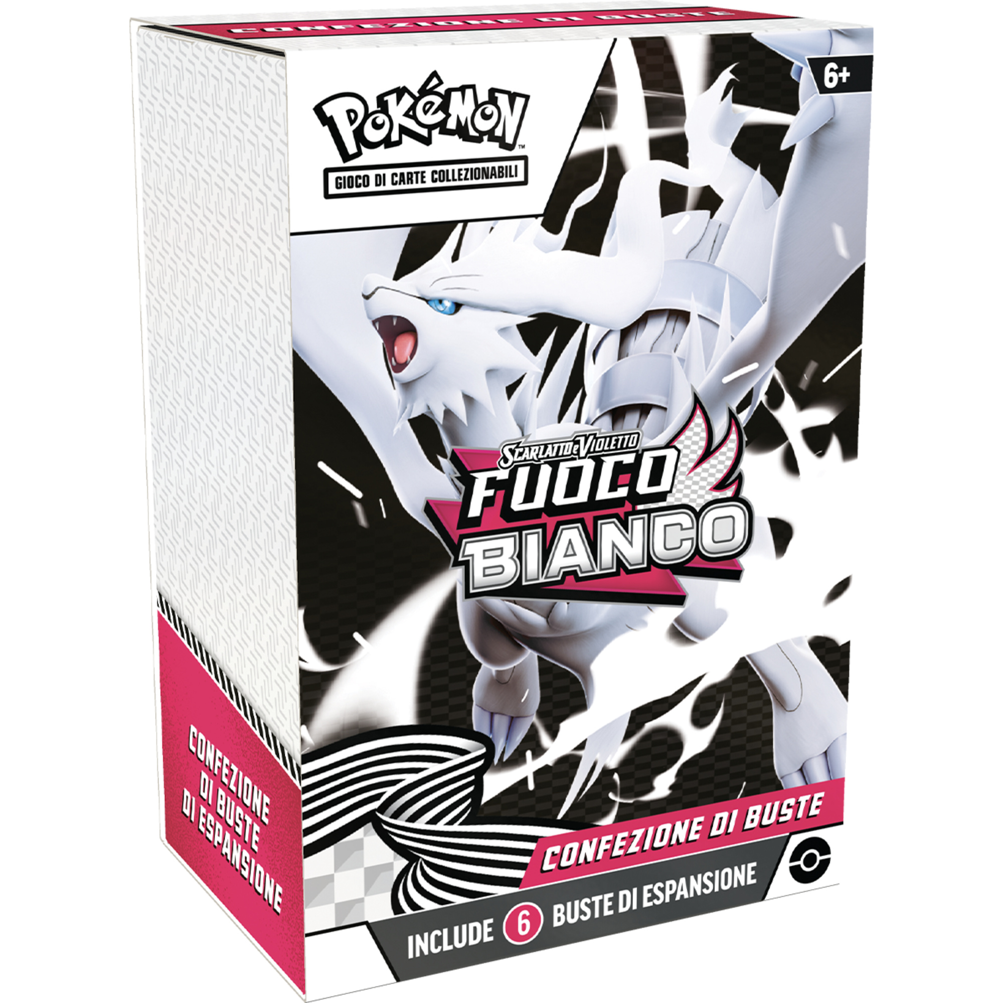 Pokémon confezione di buste dell'espansione scarlatto e violetto - fuoco bianco - POKEMON