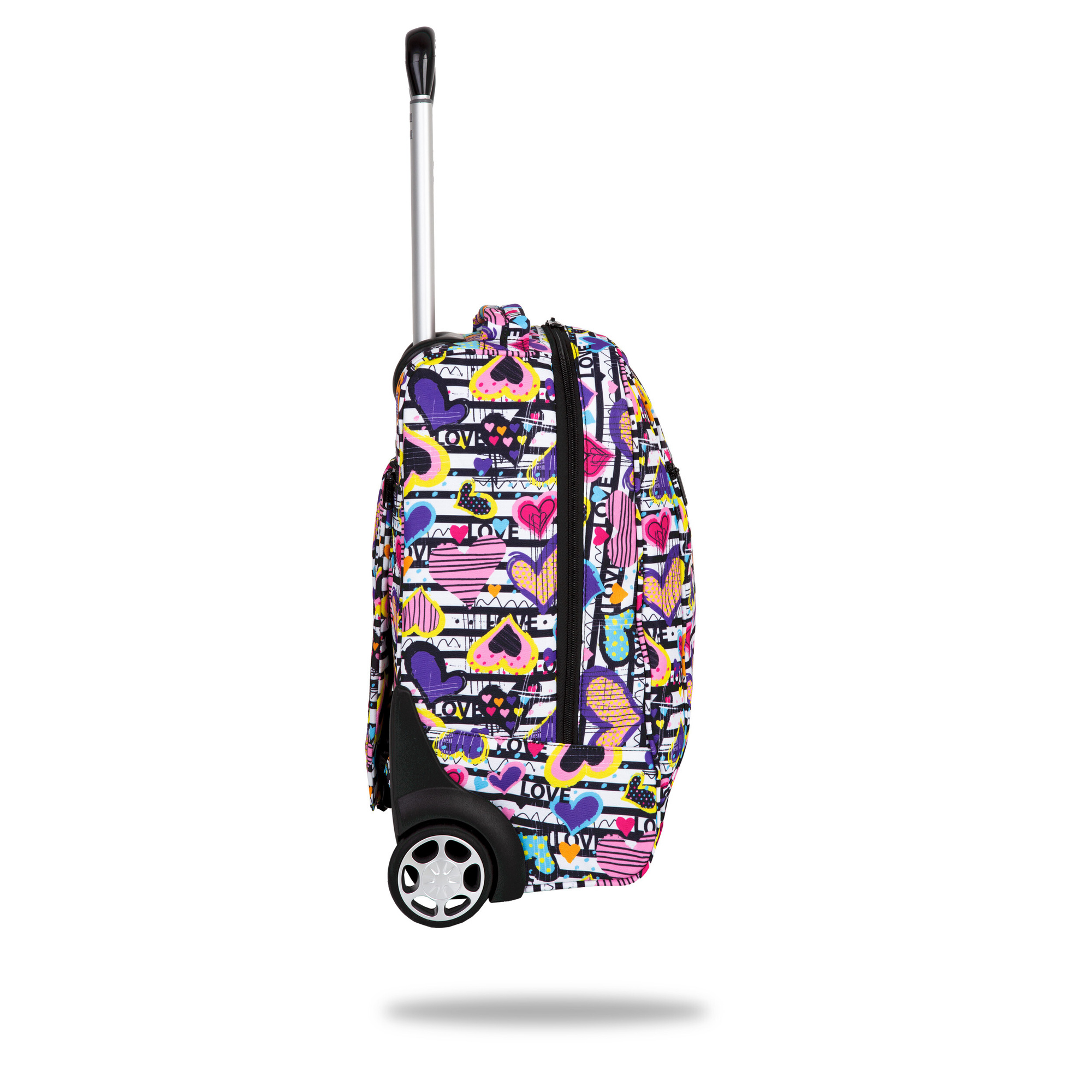 Trolley coolpack voyager girl heart in materiale waterproof - Coolpack
