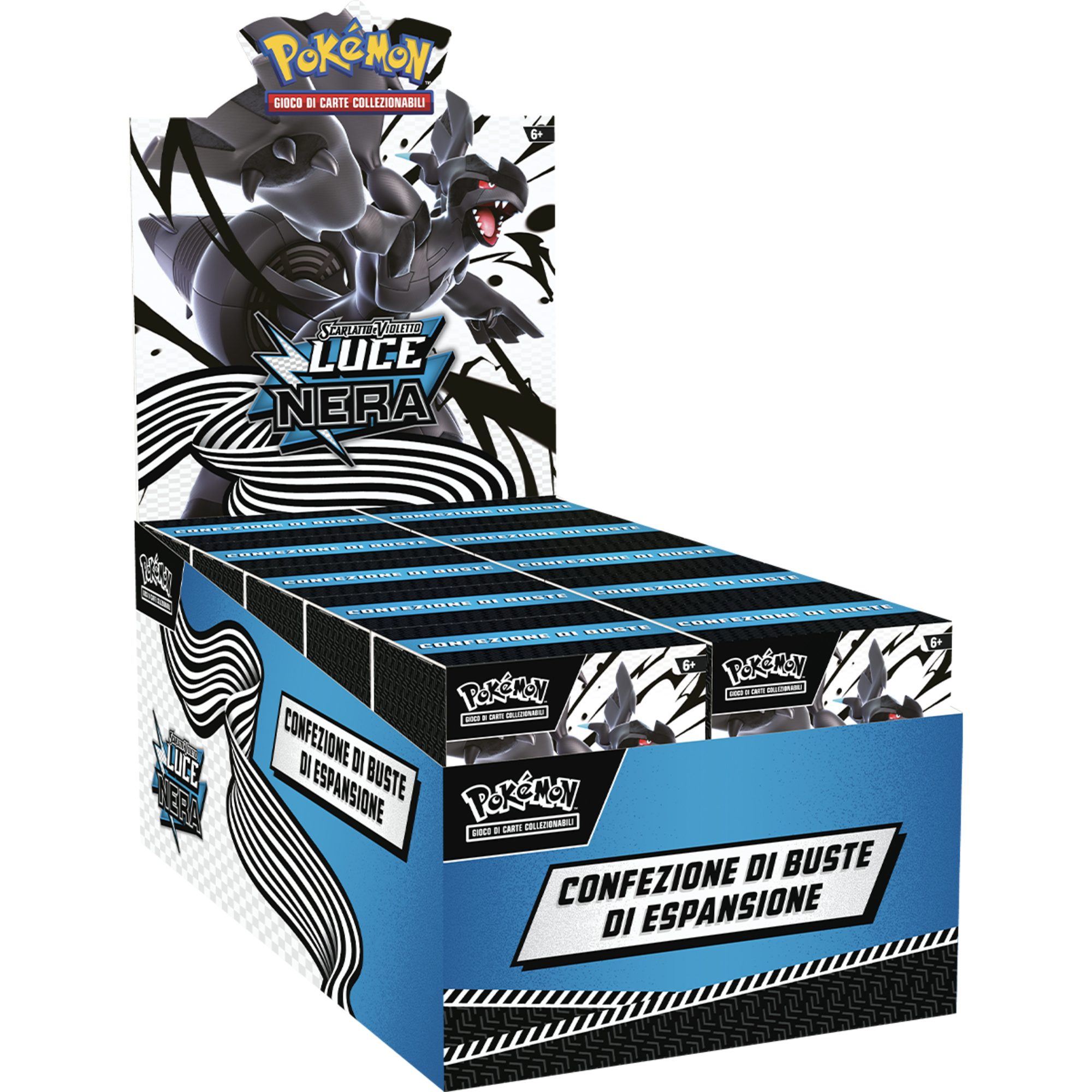 Confezione di buste dell’espansione scarlatto e violetto - luce nera del gcc pokémon - POKEMON