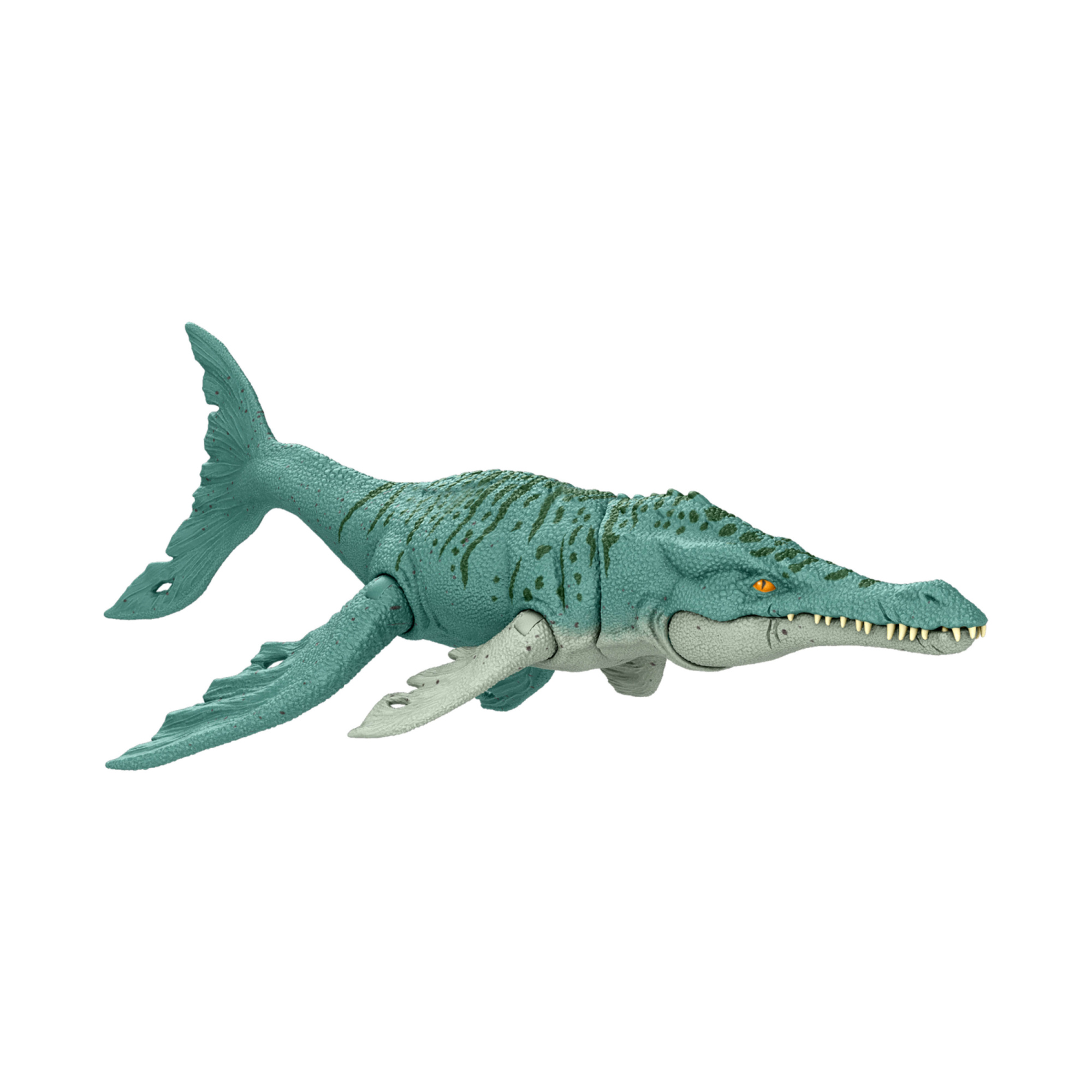 Mattel jurassic world la rinascita - torvoneustes frenzy, dinosauro snodato con design ispirato al film e articolazioni mobili - Jurassic World