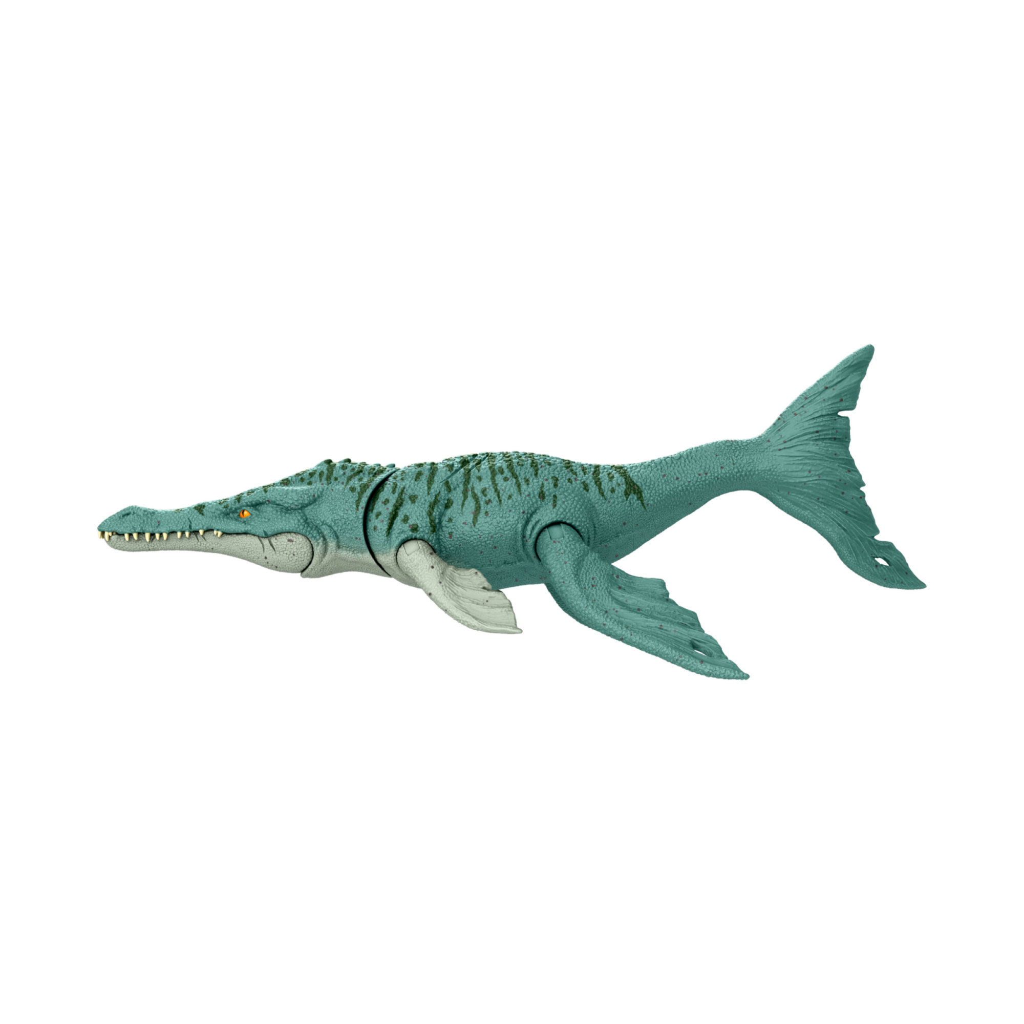 Mattel jurassic world la rinascita - torvoneustes frenzy, dinosauro snodato con design ispirato al film e articolazioni mobili - Jurassic World