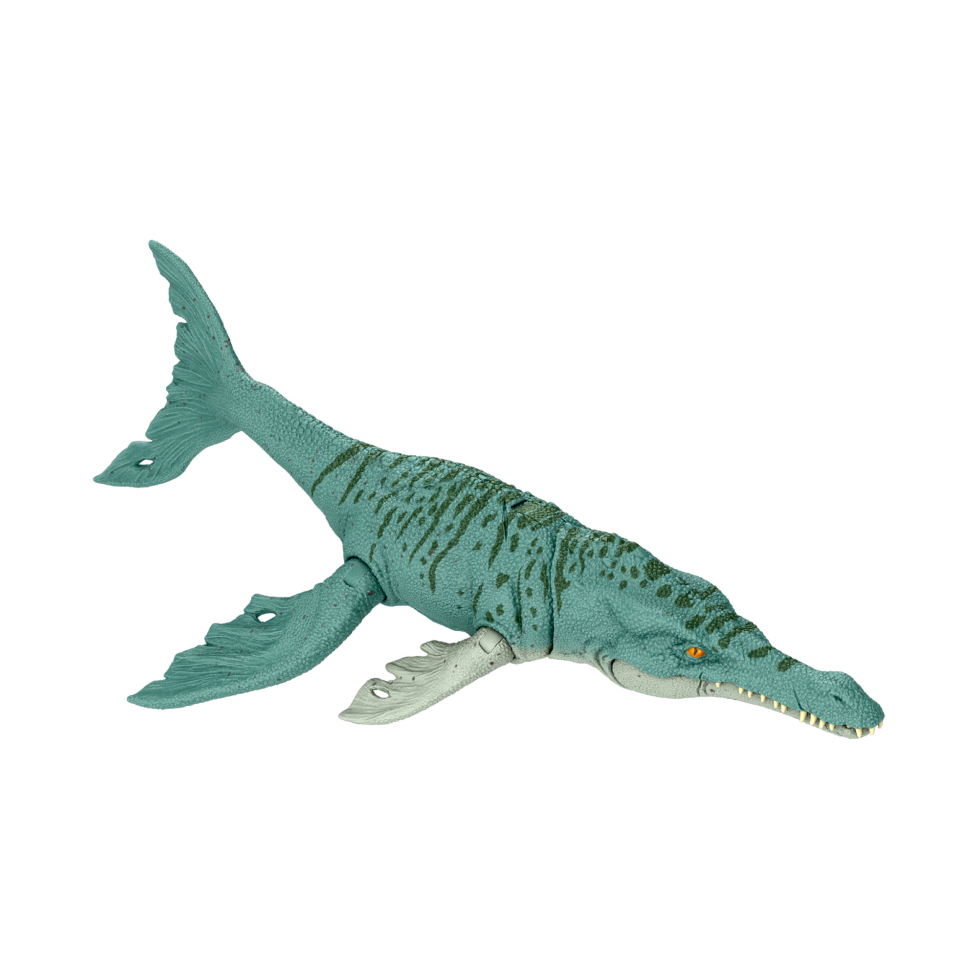 Mattel jurassic world la rinascita - torvoneustes frenzy, dinosauro snodato con design ispirato al film e articolazioni mobili - Jurassic World