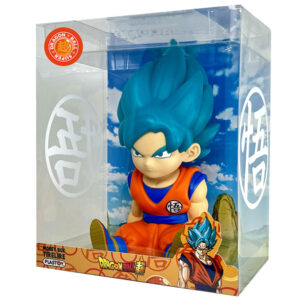 Salvadanaio dragon ball son goku super saiyan blue  – collezione pop e colorata -design unico - DRAGON BALL