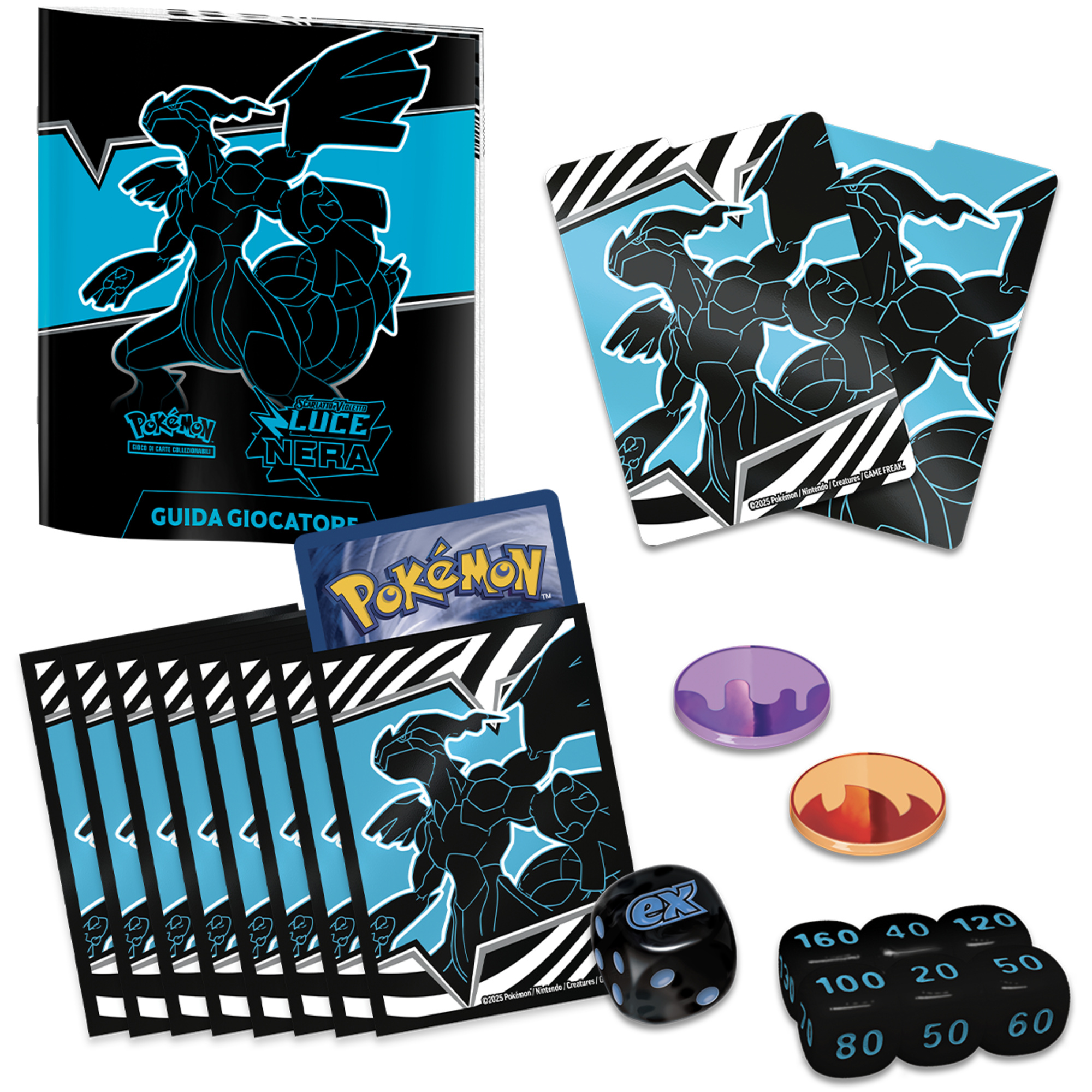 Pokémon set allenatore fuoriclasse dell'espansione scarlatto e violetto - luce nera - POKEMON