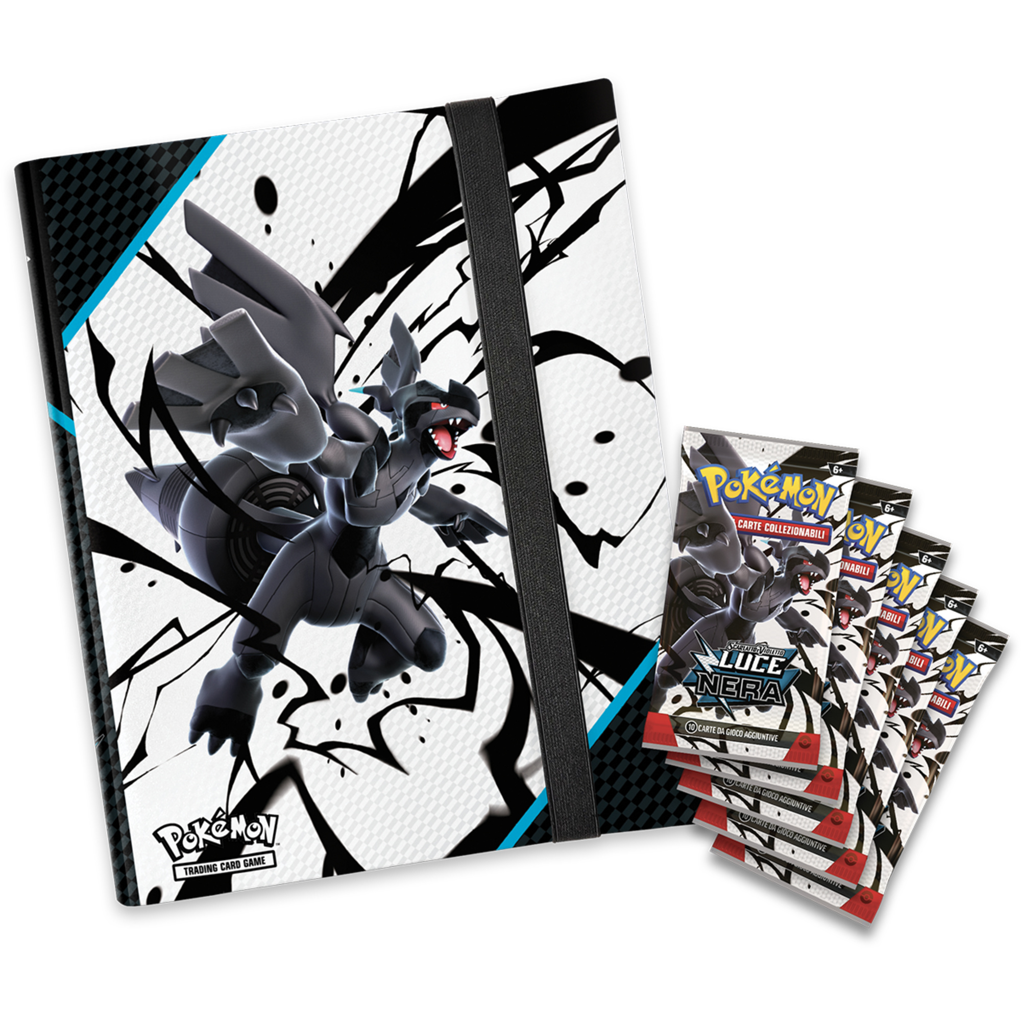 Collezione con raccoglitore dell’espansione scarlatto e violetto - luce nera del gcc pokémon - POKEMON