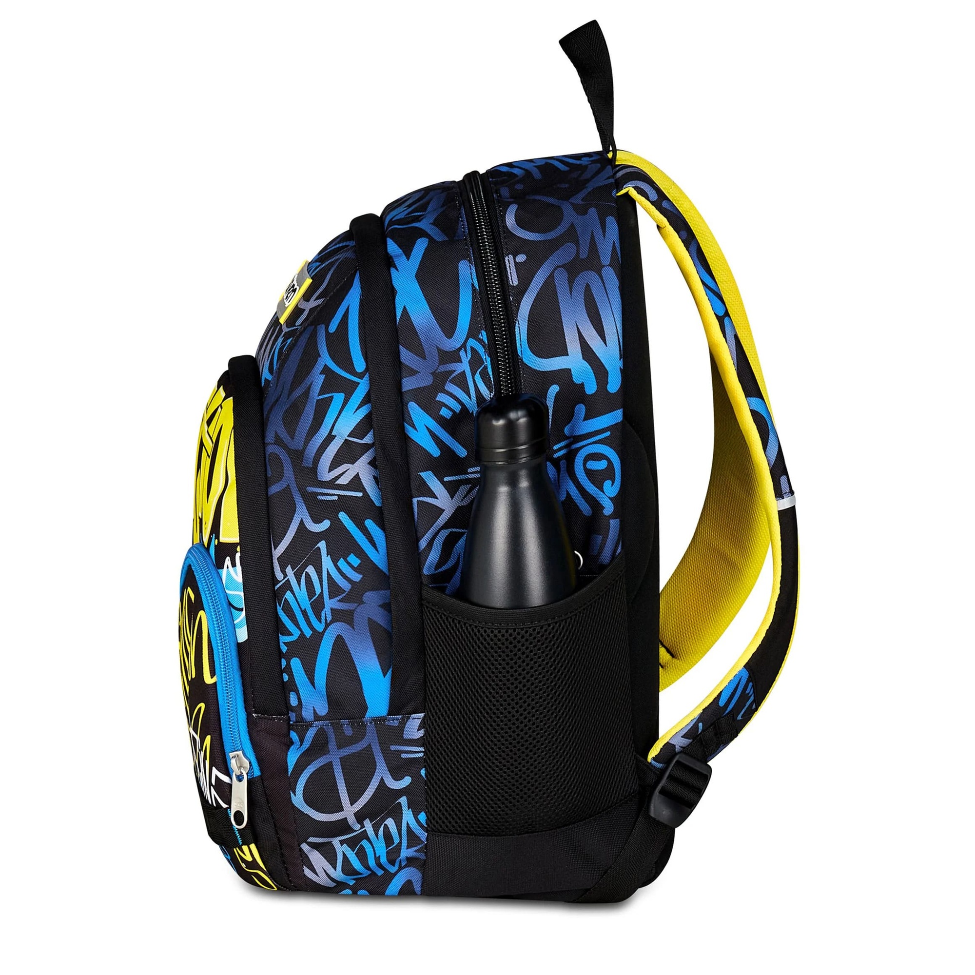 Zaino scuola dual detach hidden spot boy 2 in 1 con schienale ergonomico e zainetto staccabile - SEVEN