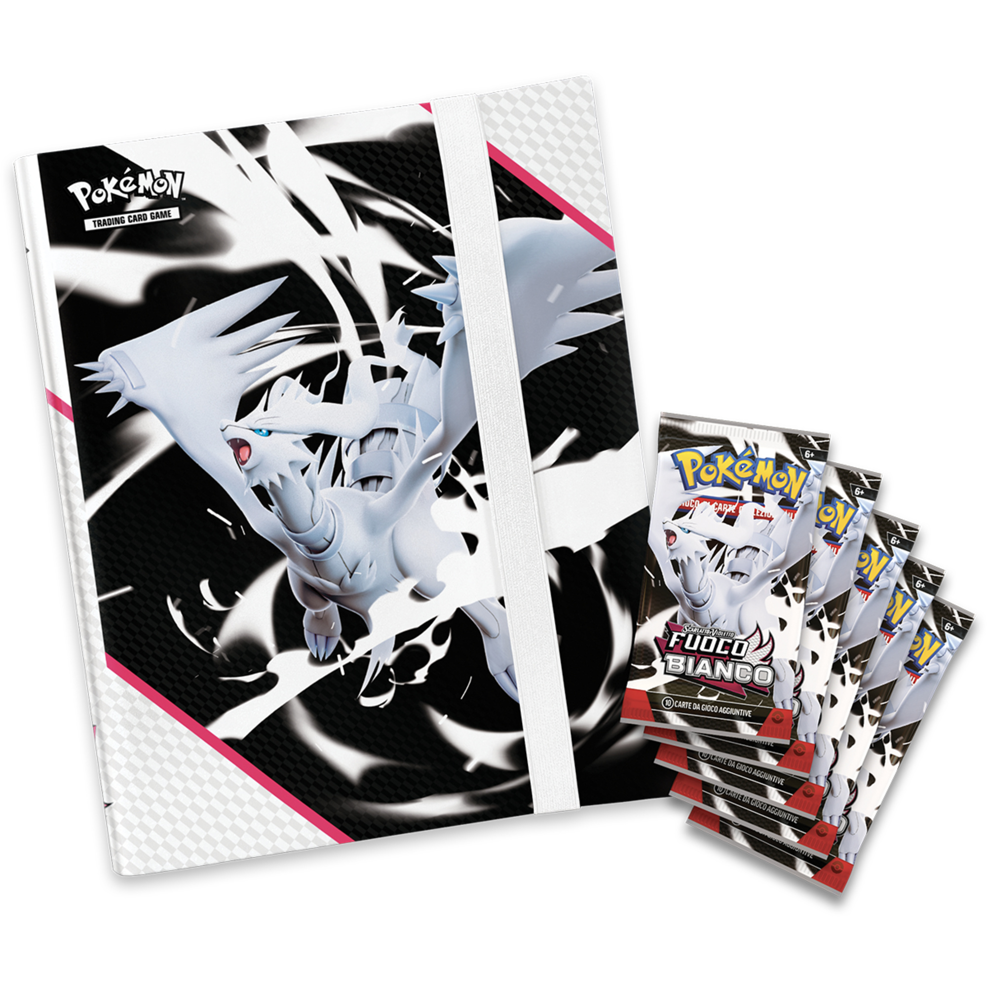 Collezione con raccoglitore dell’espansione  scarlatto e violetto - fuoco bianco del gcc pokémon - POKEMON