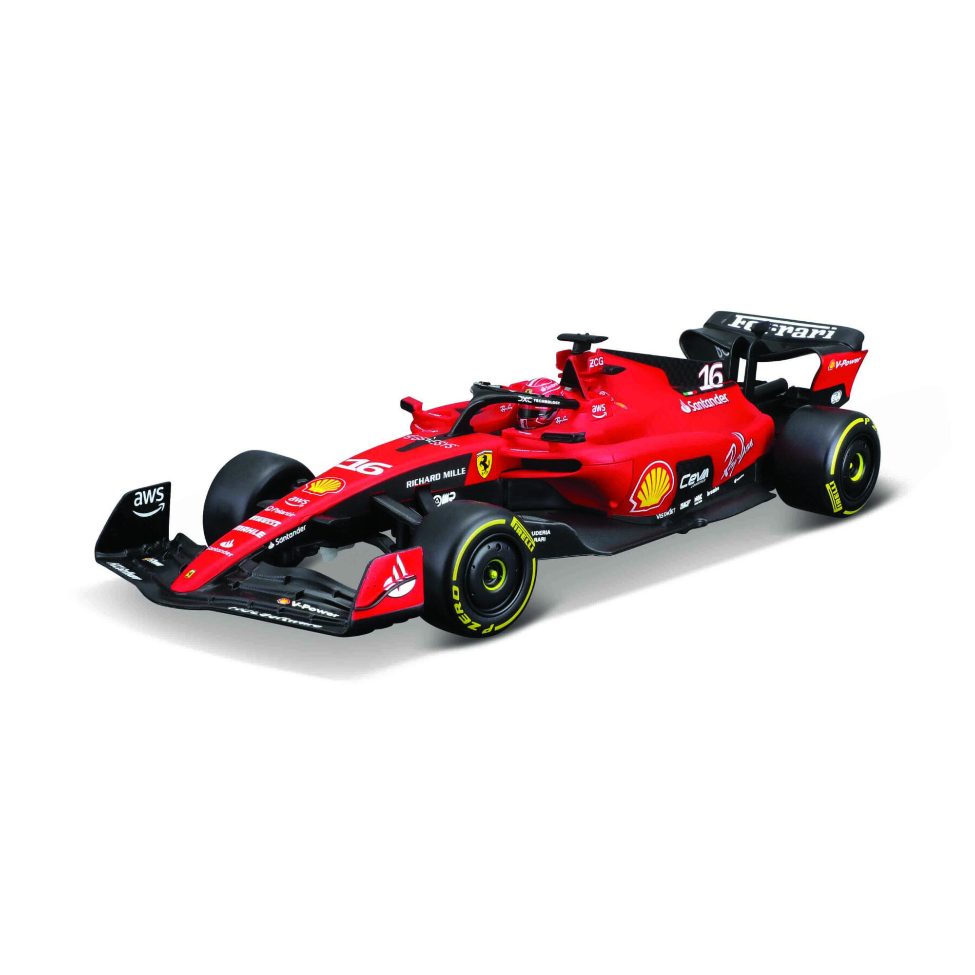 Maisto tech - rc f1 ferrari sf-23 leclerc - scala 1:24 - BBURAGO
