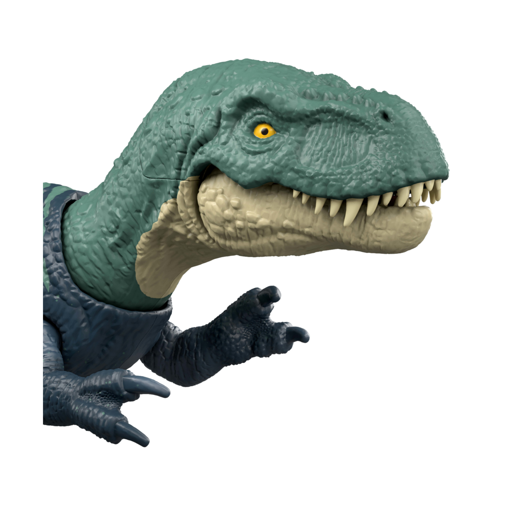Mattel jurassic world la rinascita - nanotyrannus attacco fatale, dinoasuro snodato con azione a colpo singolo inclusa, design ispirato al film - Jurassic World