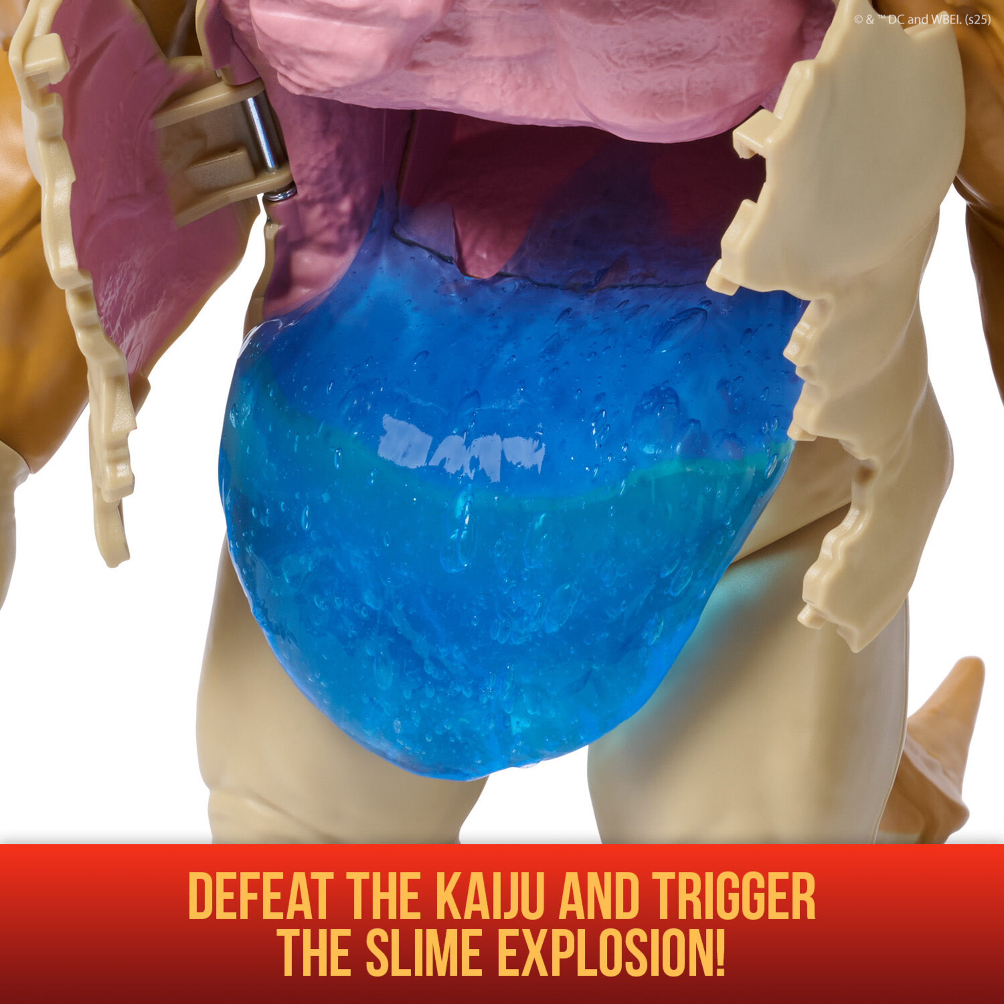 Dc comics, superman, superman vs kaiju slime - SUPERMAN